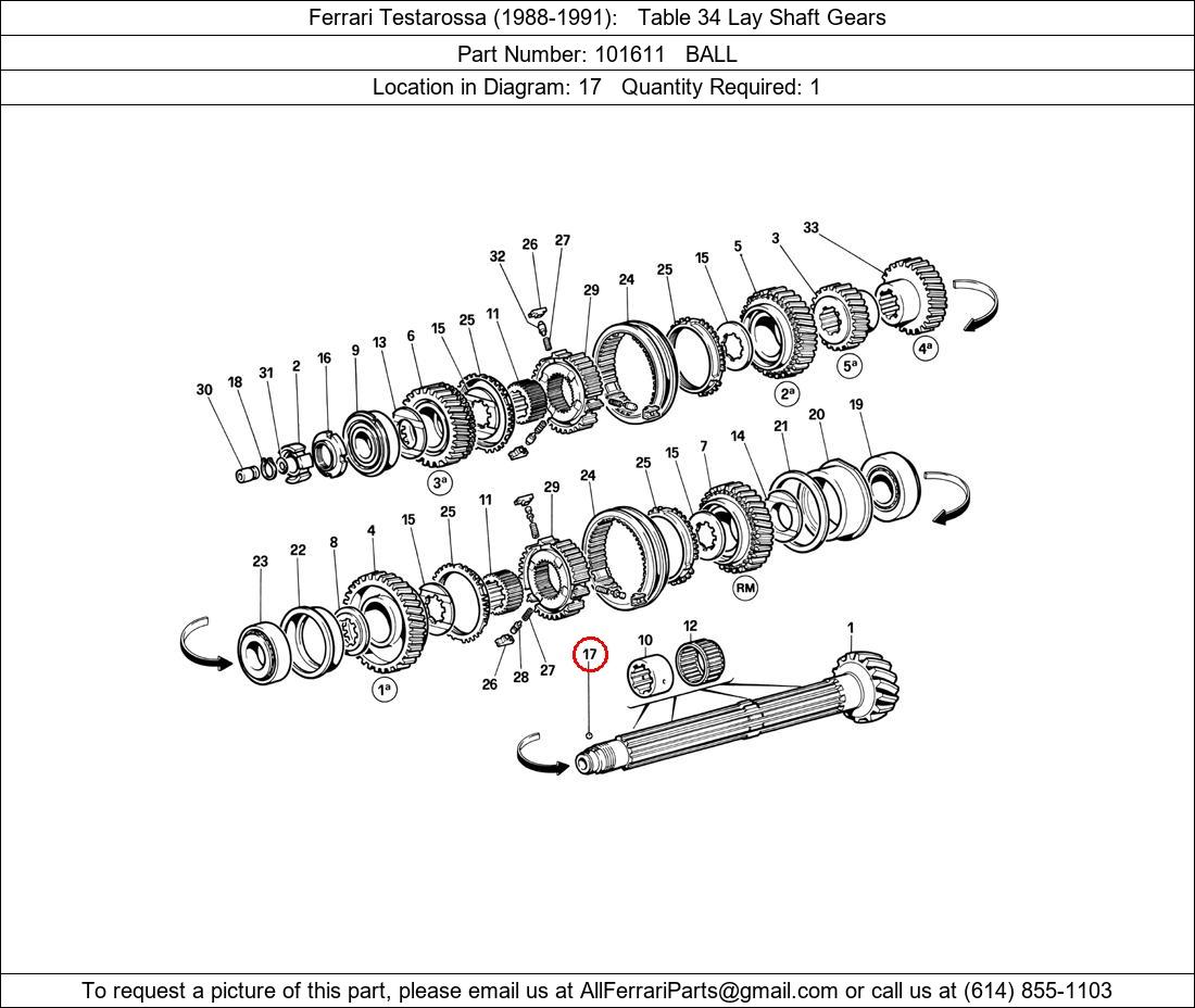 Ferrari Part 101611