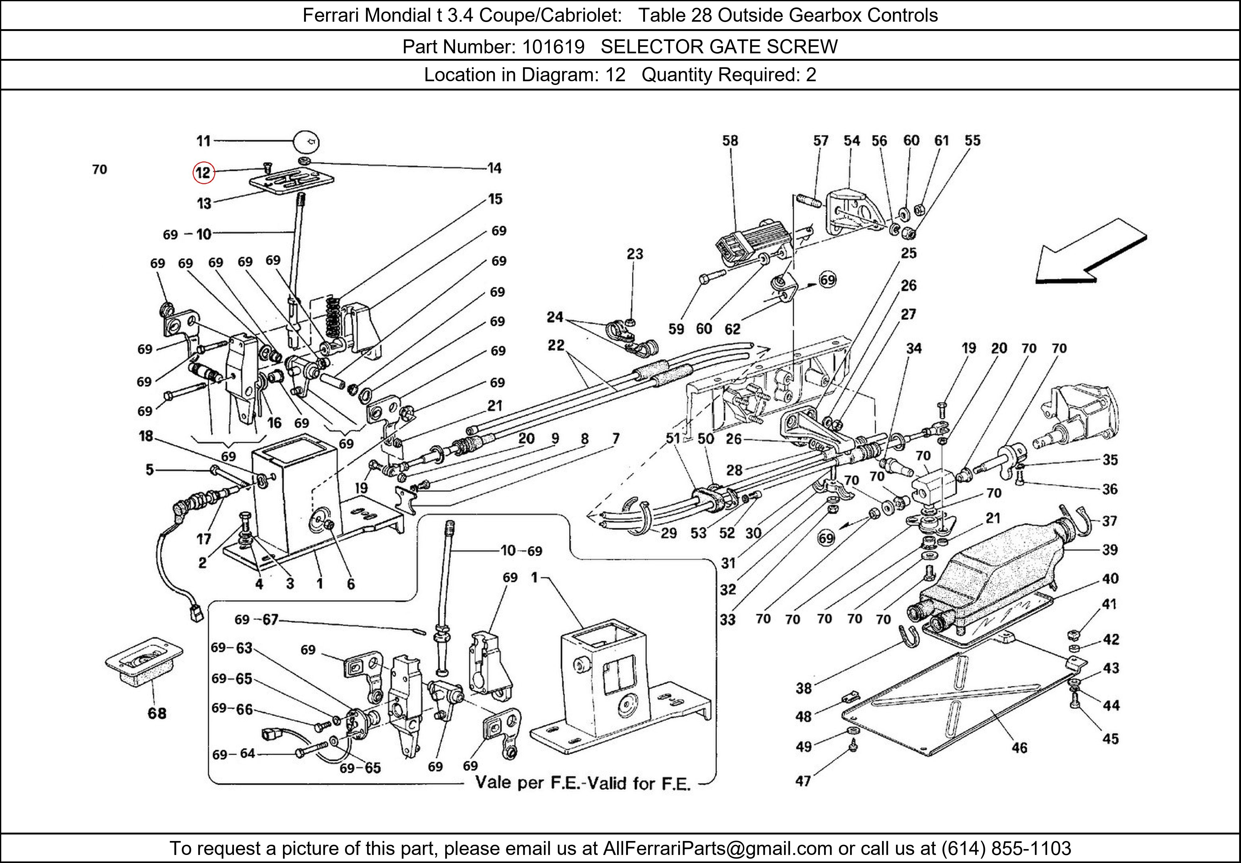 Ferrari Part 101619