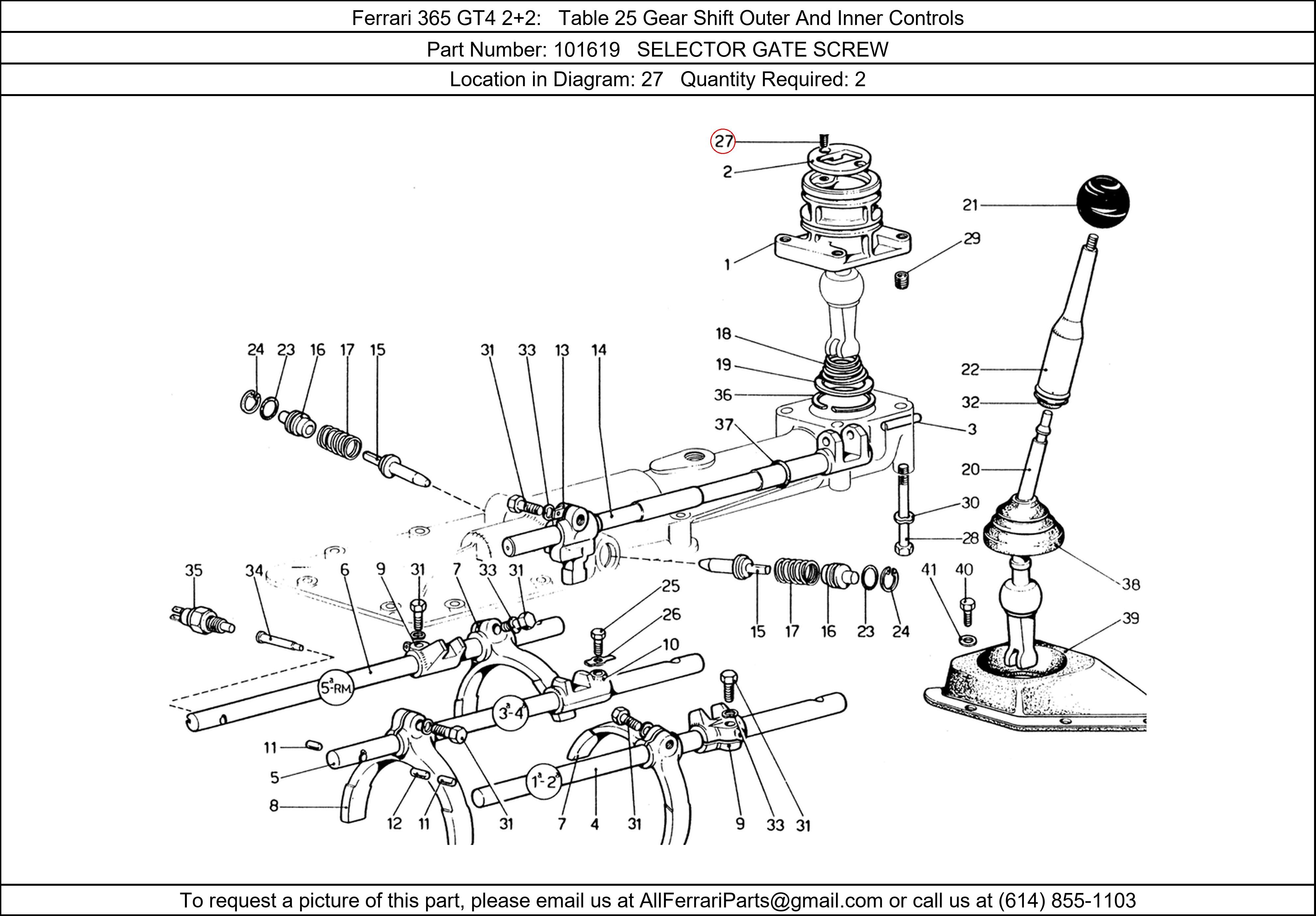 Ferrari Part 101619