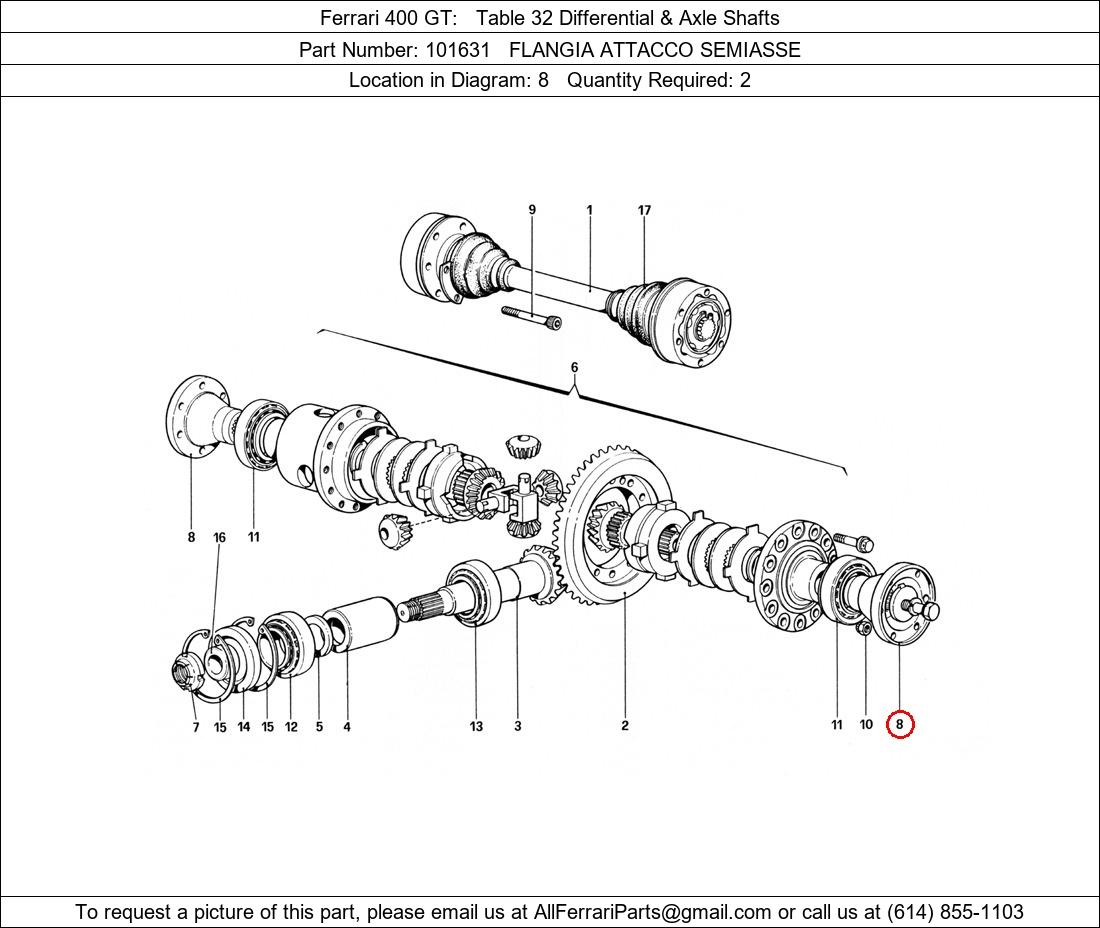 Ferrari Part 101631