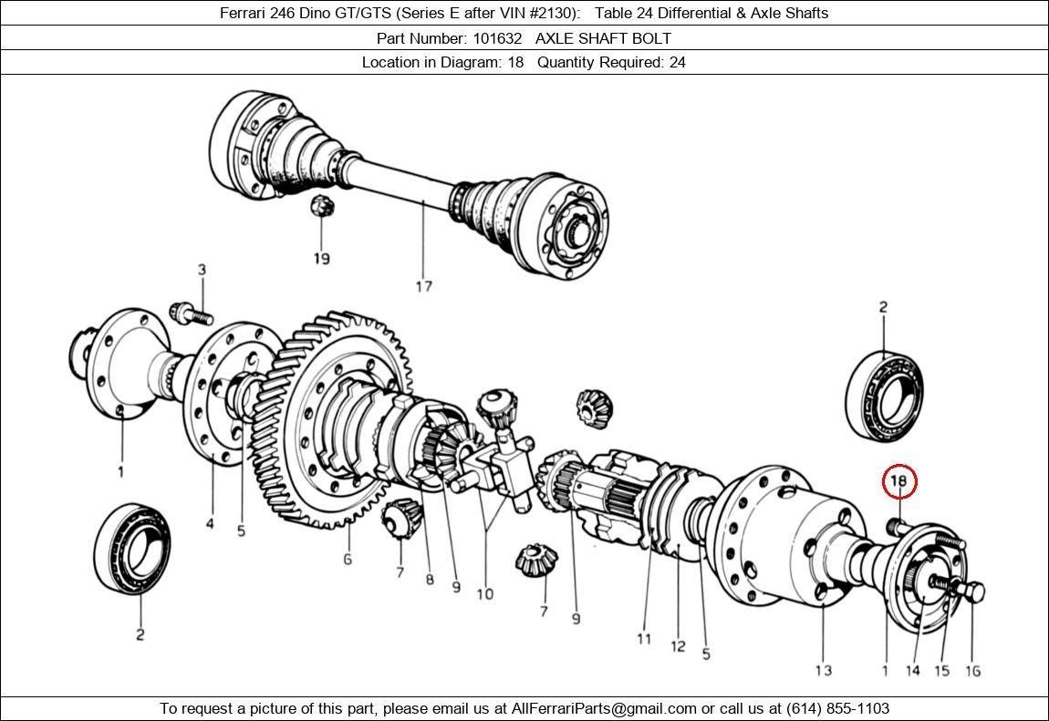 Ferrari Part 101632