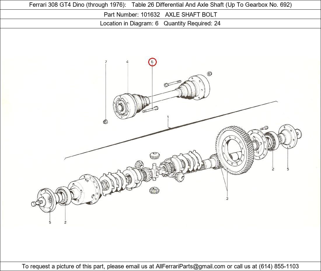 Ferrari Part 101632