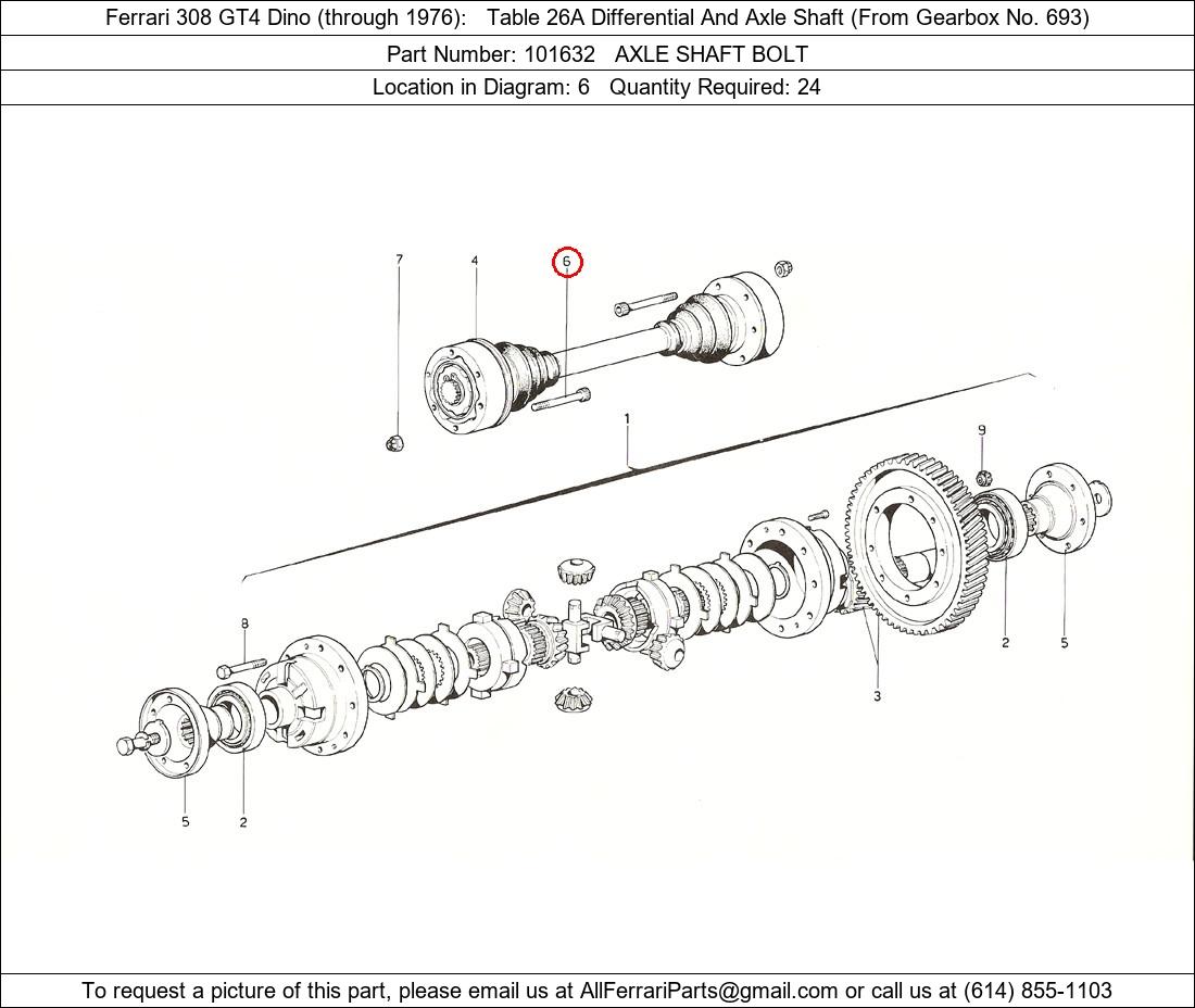 Ferrari Part 101632