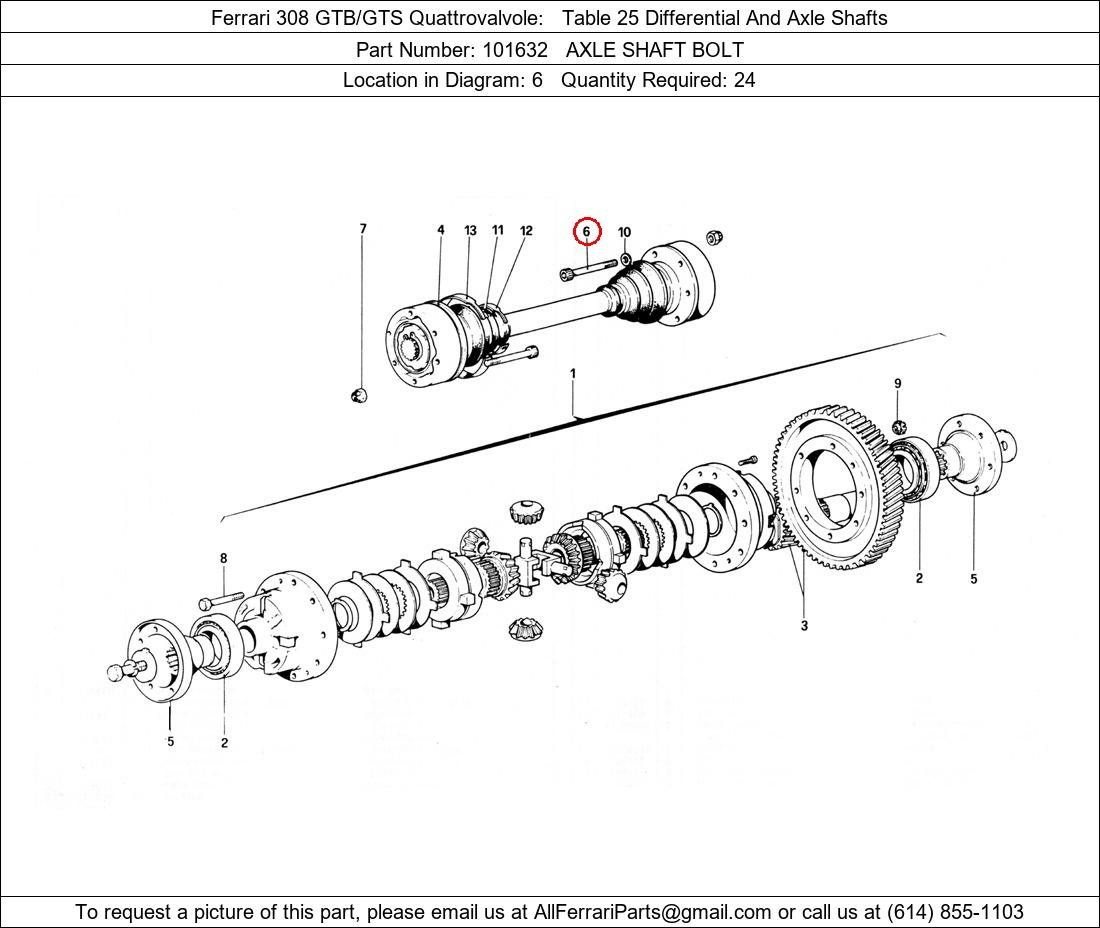 Ferrari Part 101632