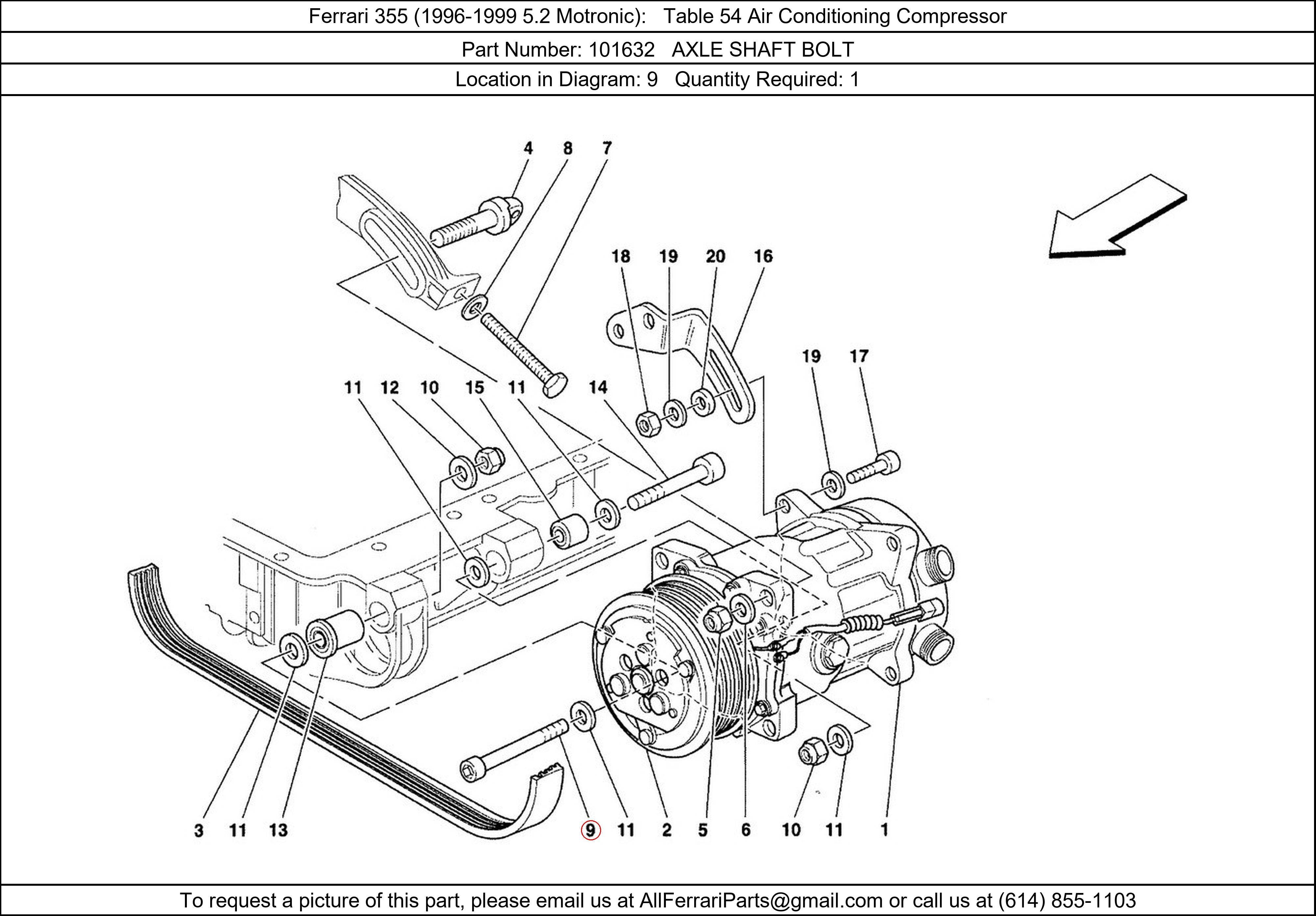 Ferrari Part 101632