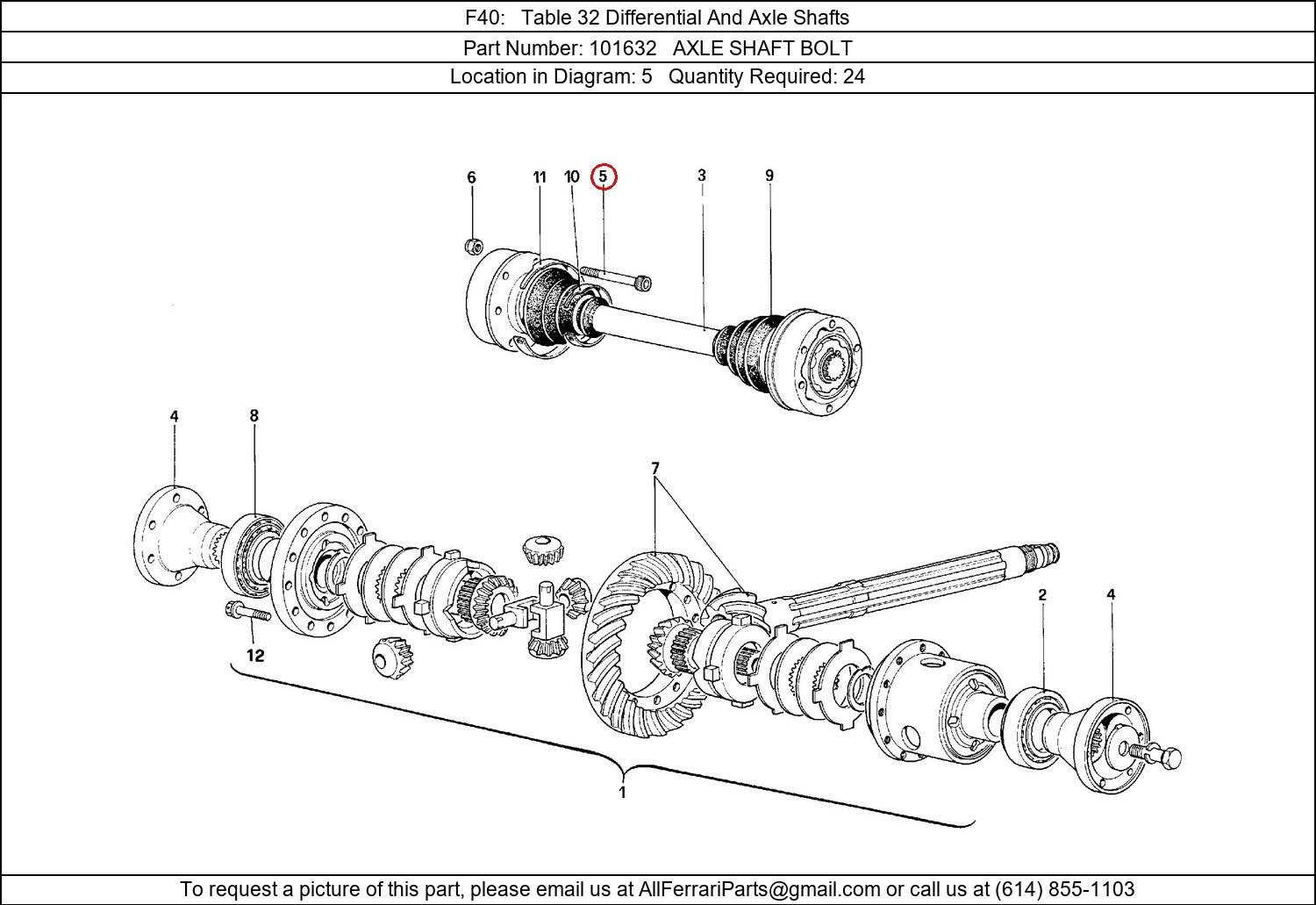 Ferrari Part 101632