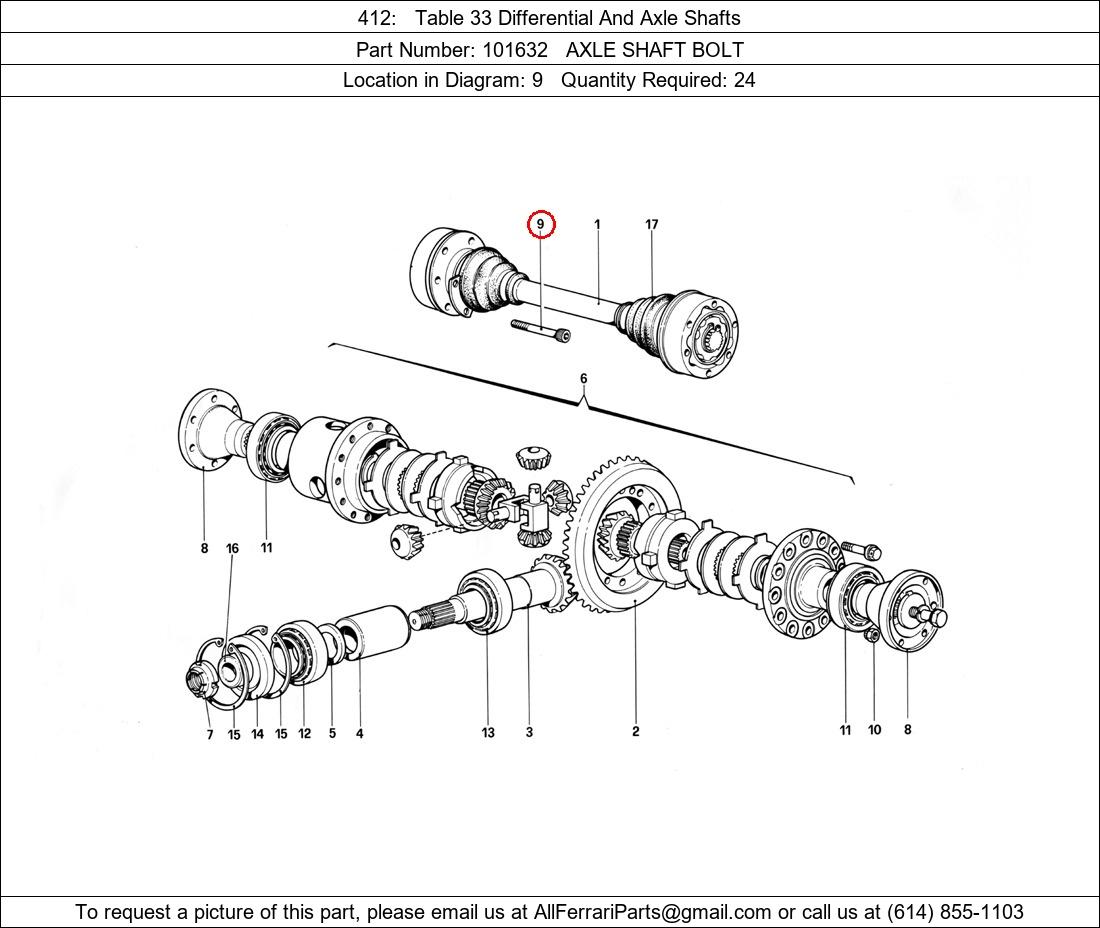 Ferrari Part 101632