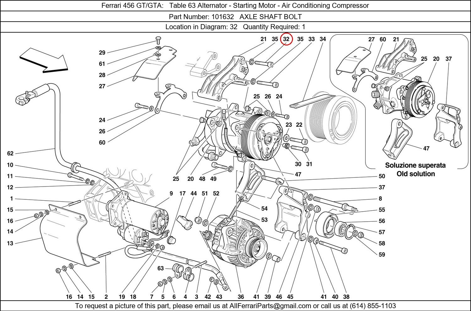 Ferrari Part 101632