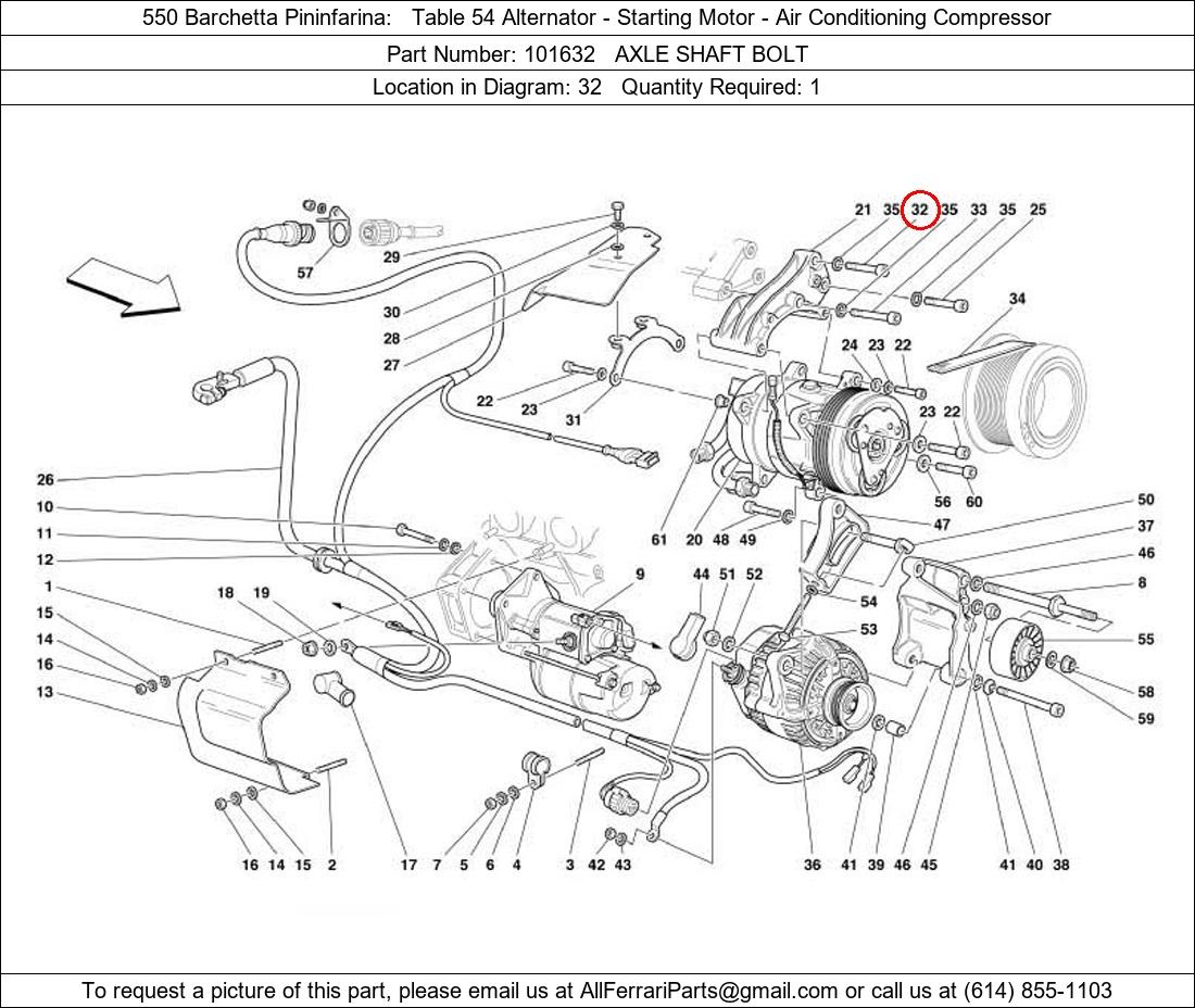 Ferrari Part 101632