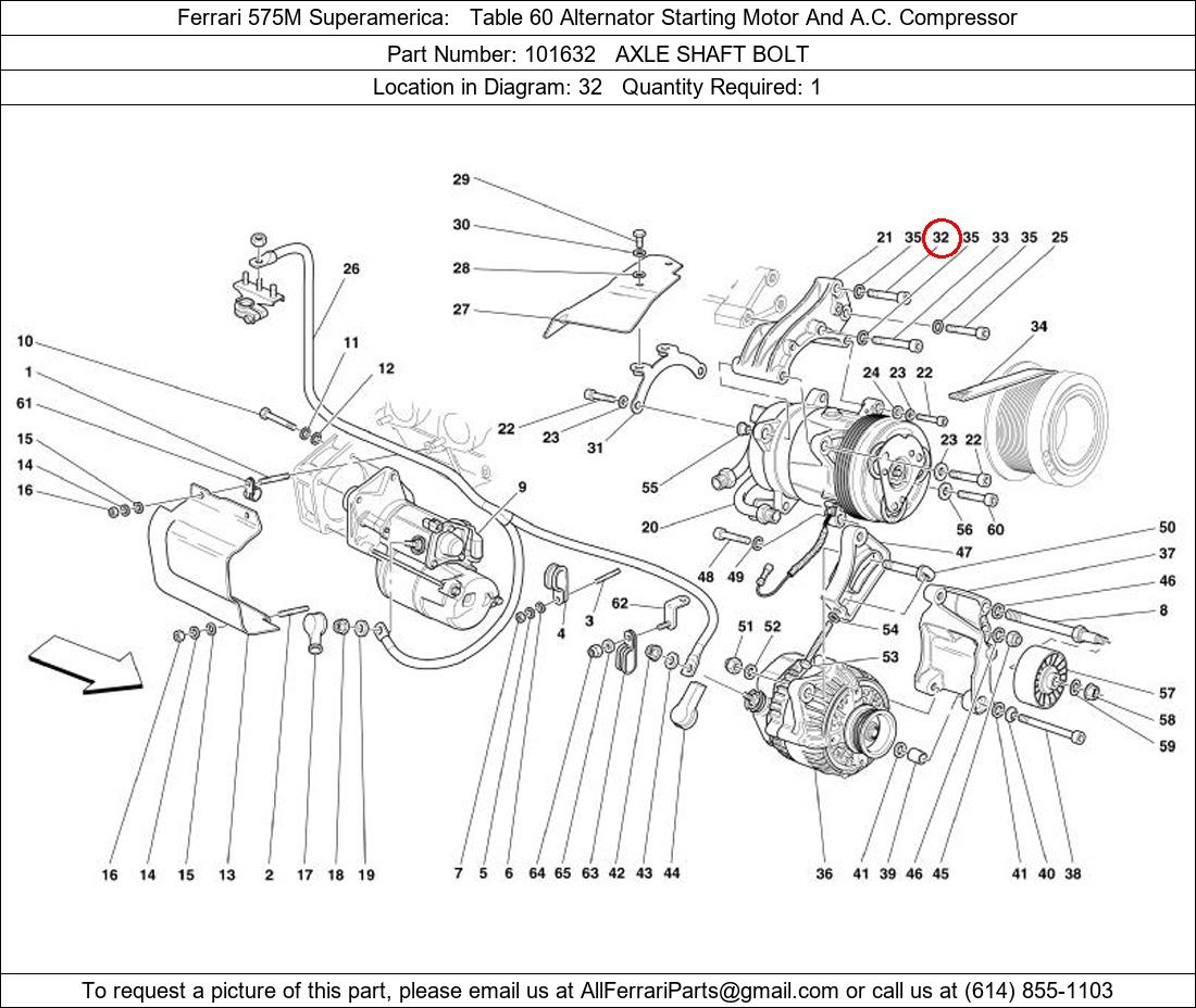 Ferrari Part 101632