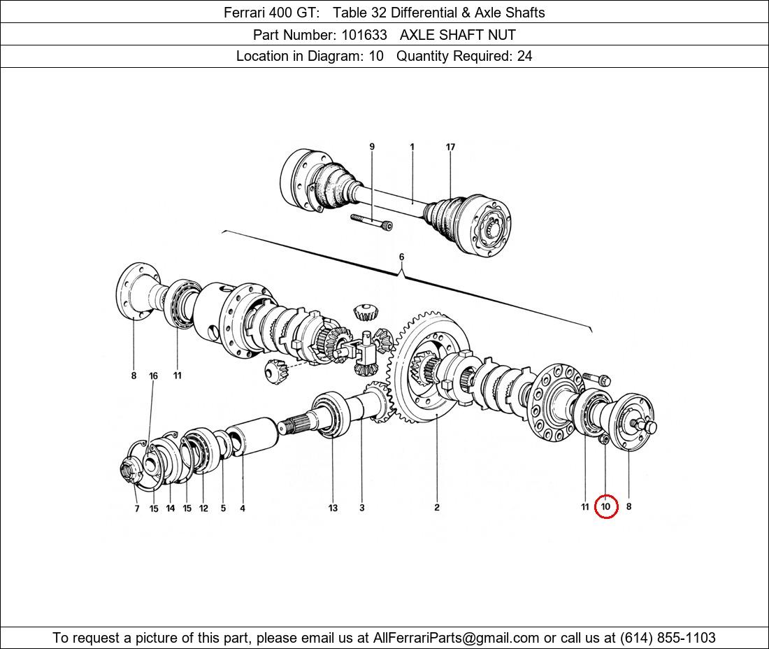 Ferrari Part 101633