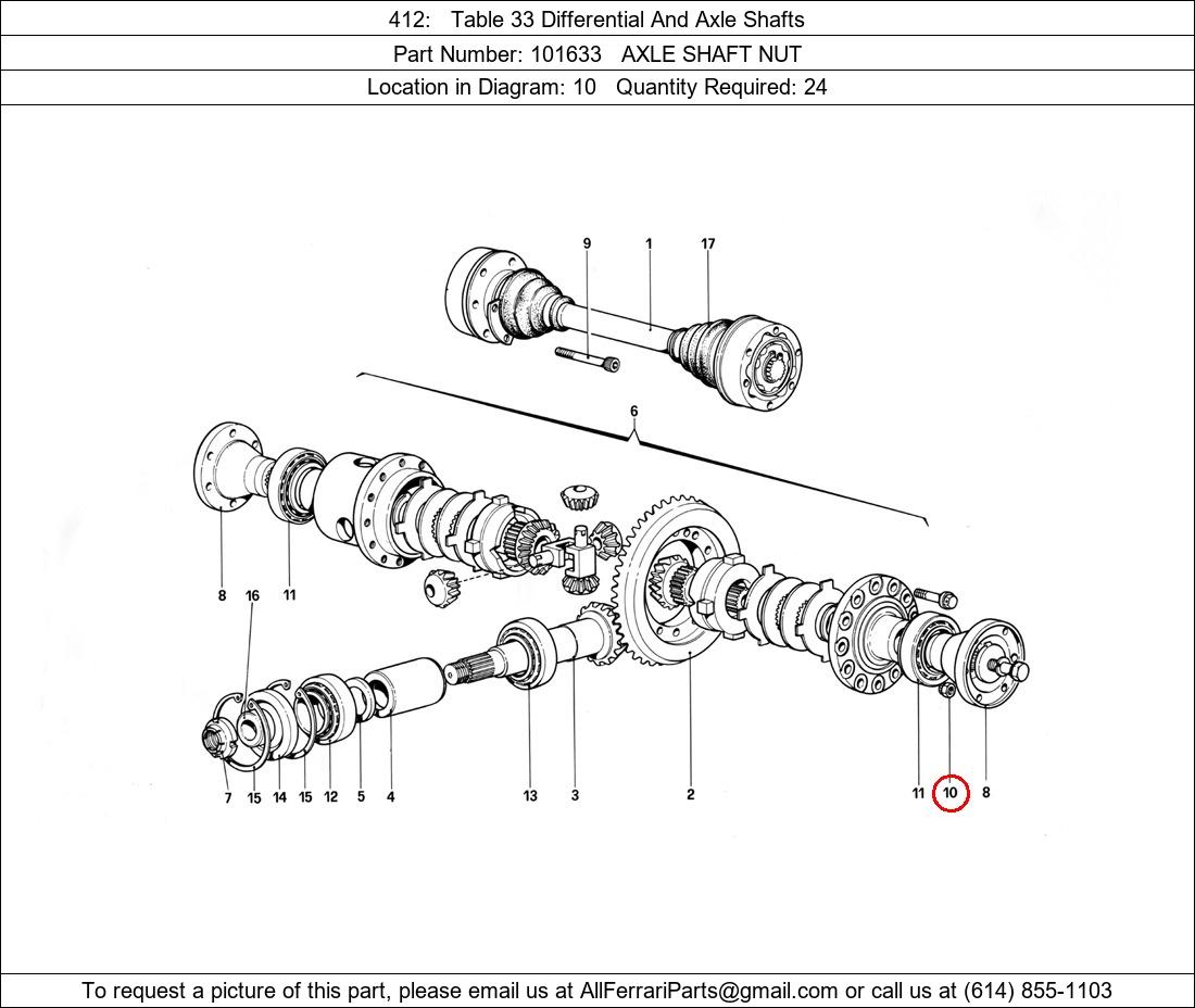 Ferrari Part 101633