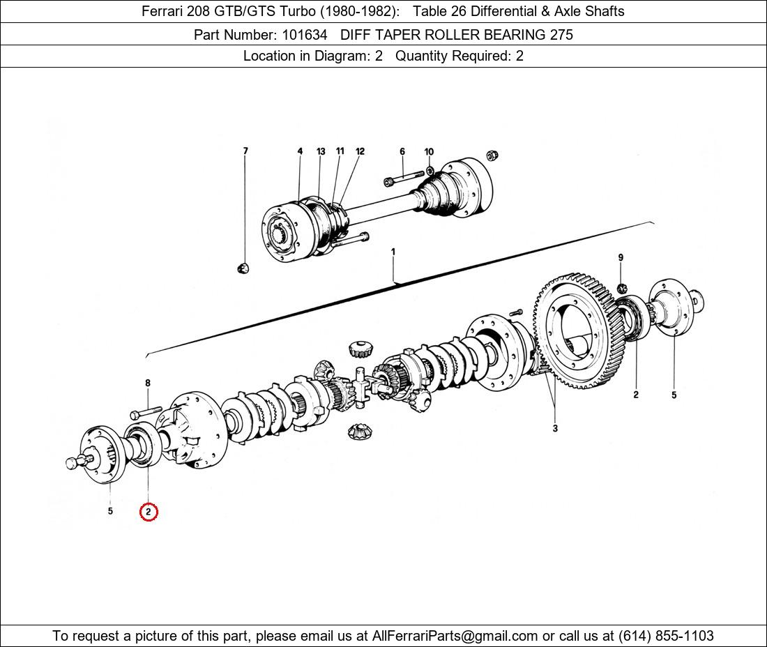 Ferrari Part 101634