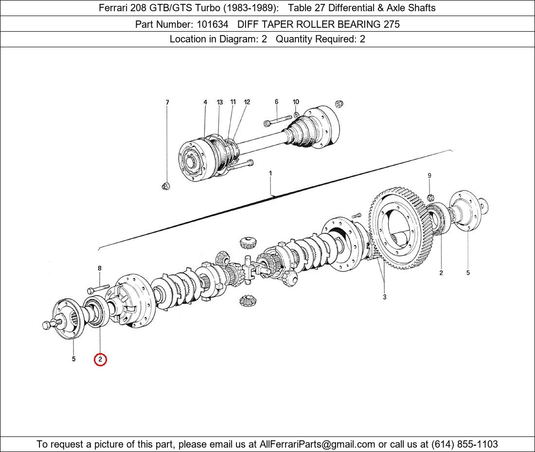 Ferrari Part 101634