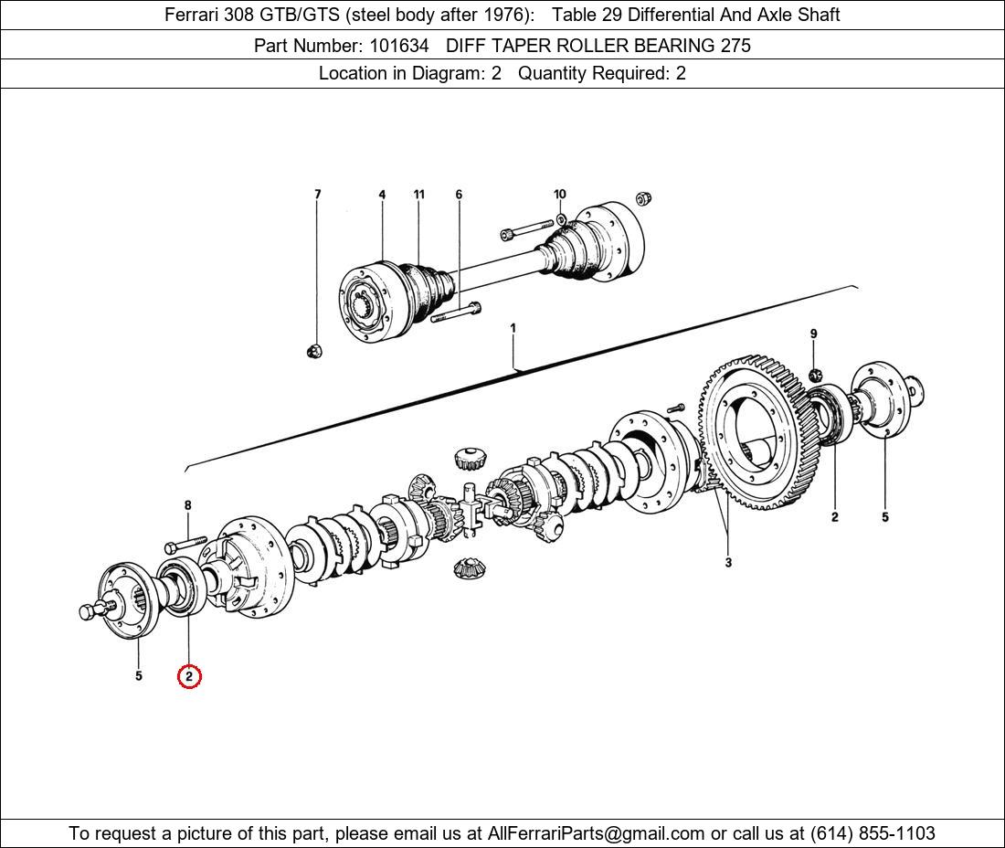 Ferrari Part 101634