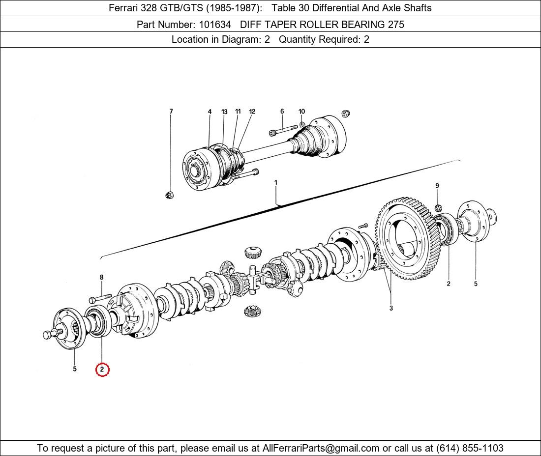 Ferrari Part 101634