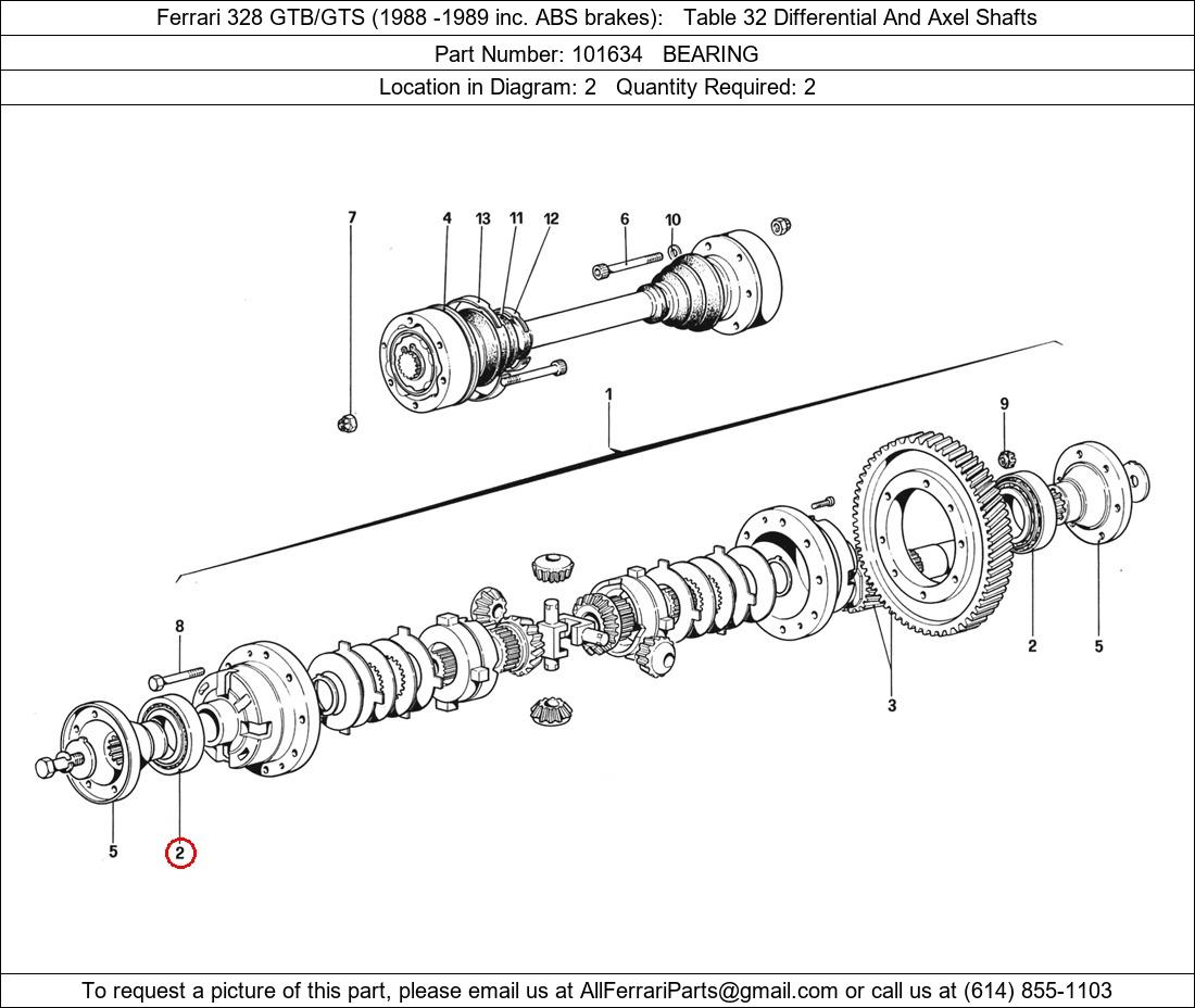 Ferrari Part 101634