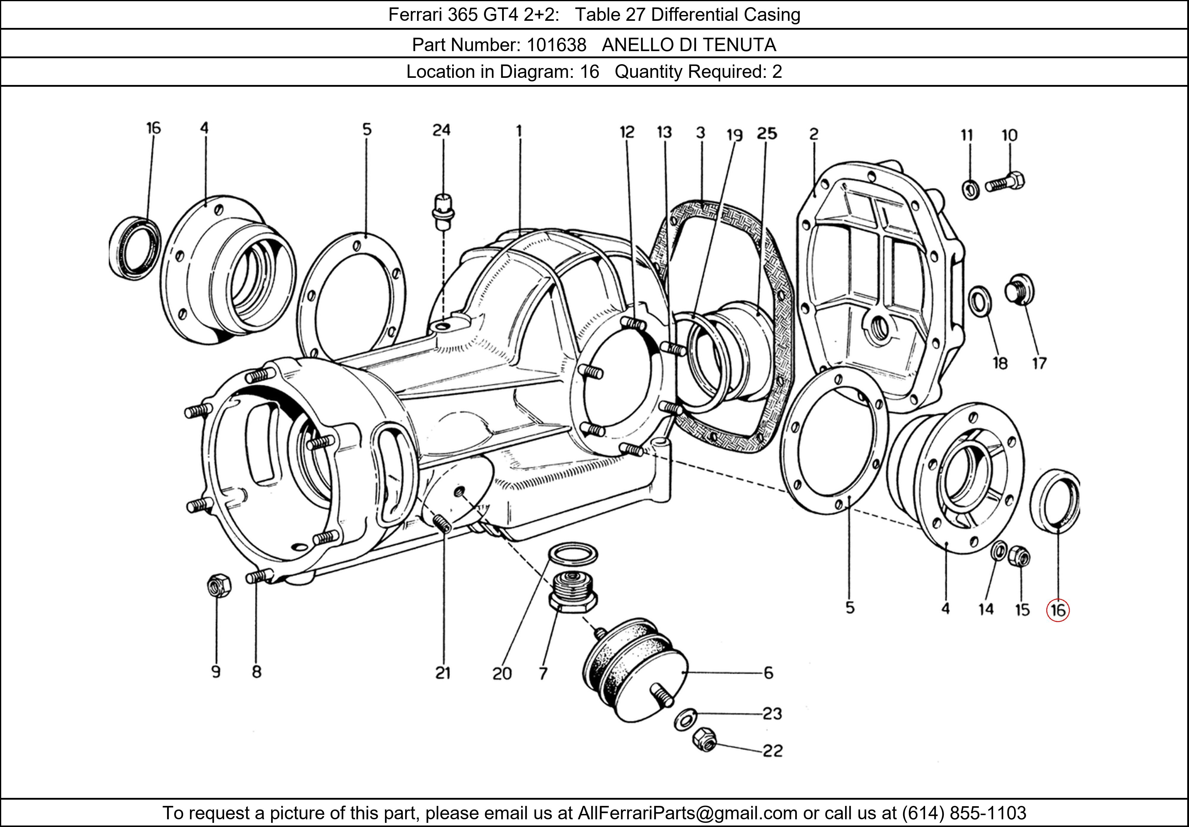 Ferrari Part 101638