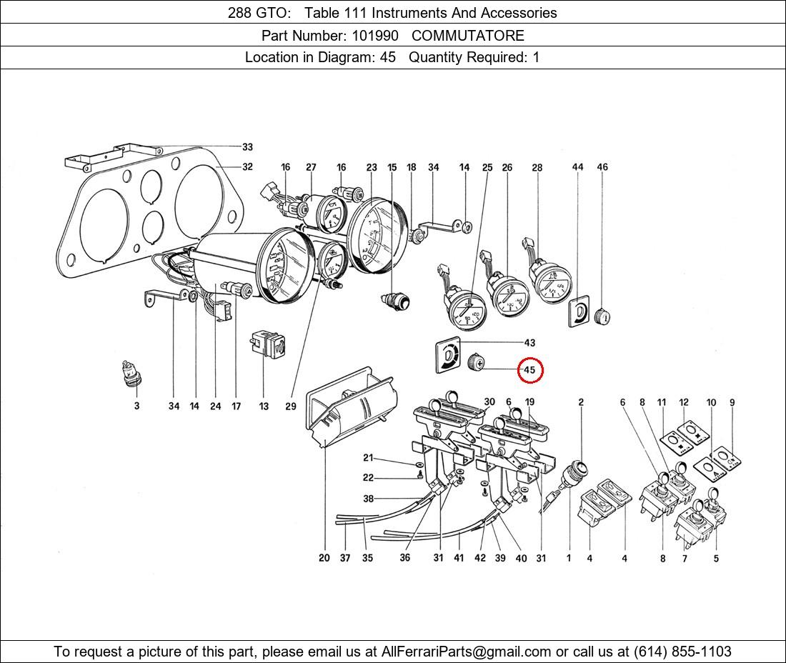 Ferrari Part 101990