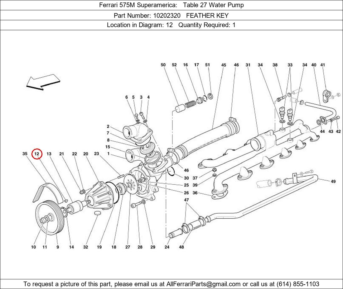 Ferrari Part 10202320