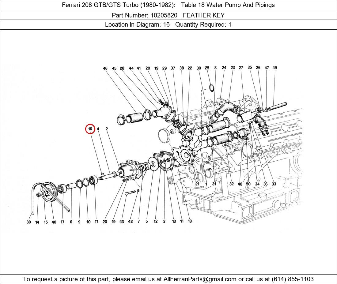 Ferrari Part 10205820