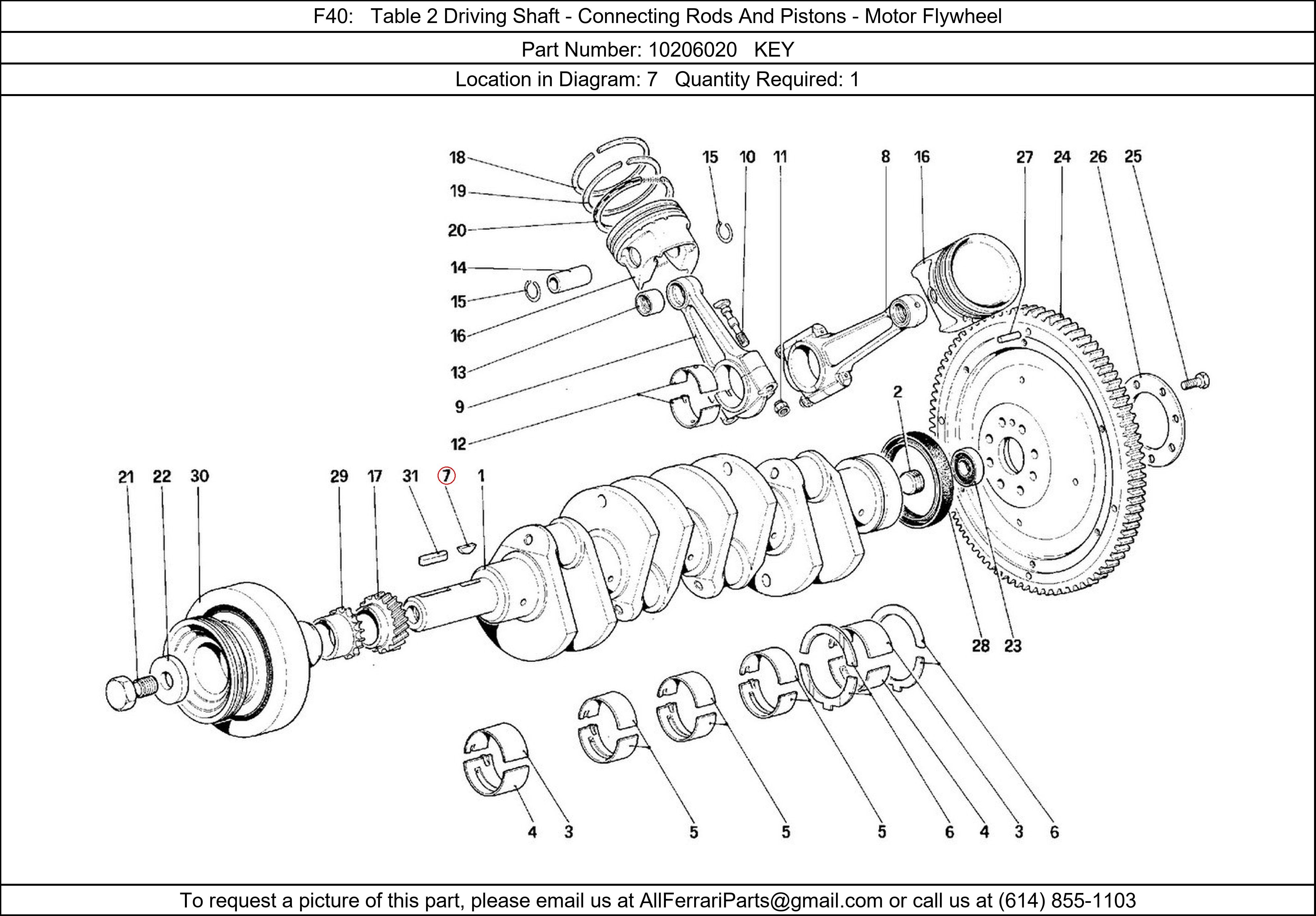 Ferrari Part 10206020