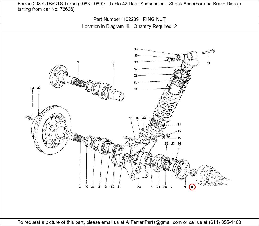 Ferrari Part 102289