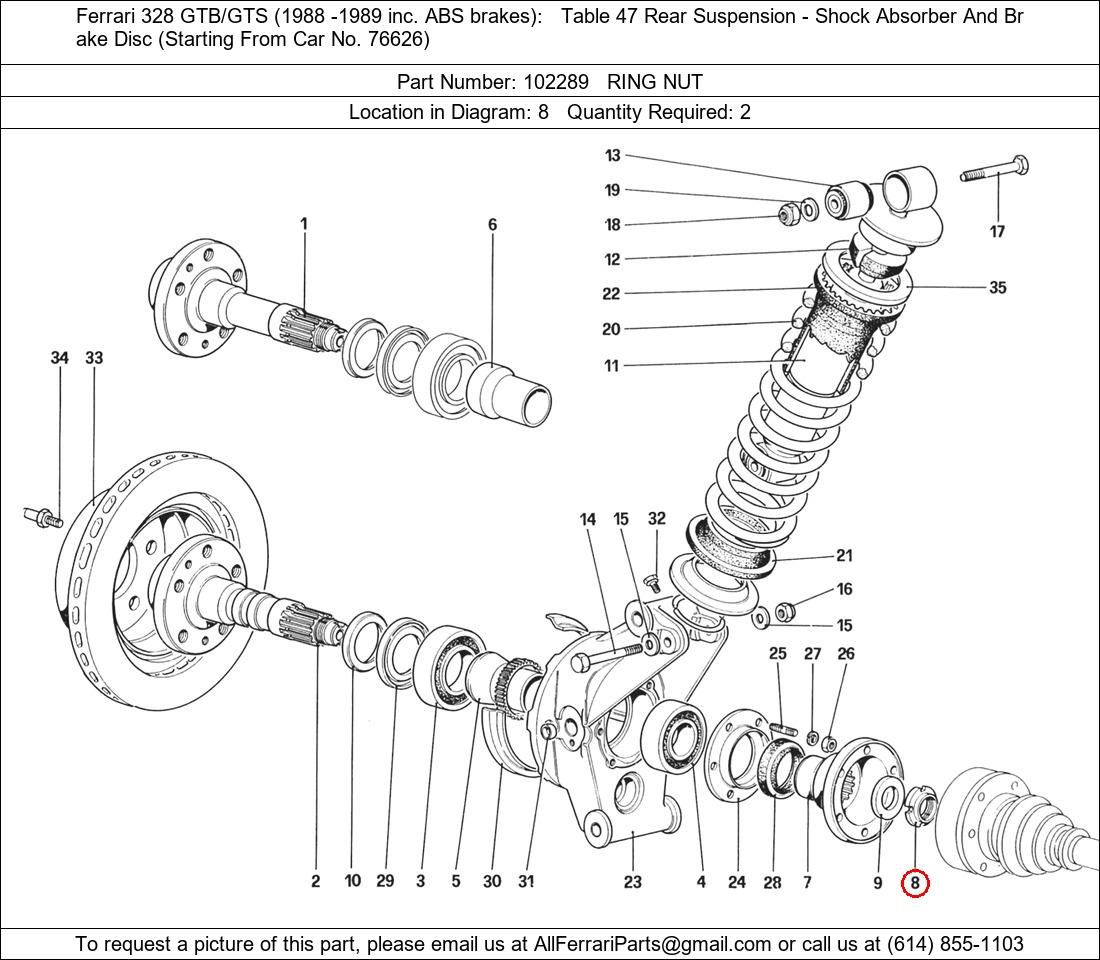 Ferrari Part 102289