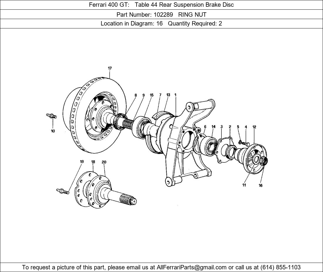 Ferrari Part 102289