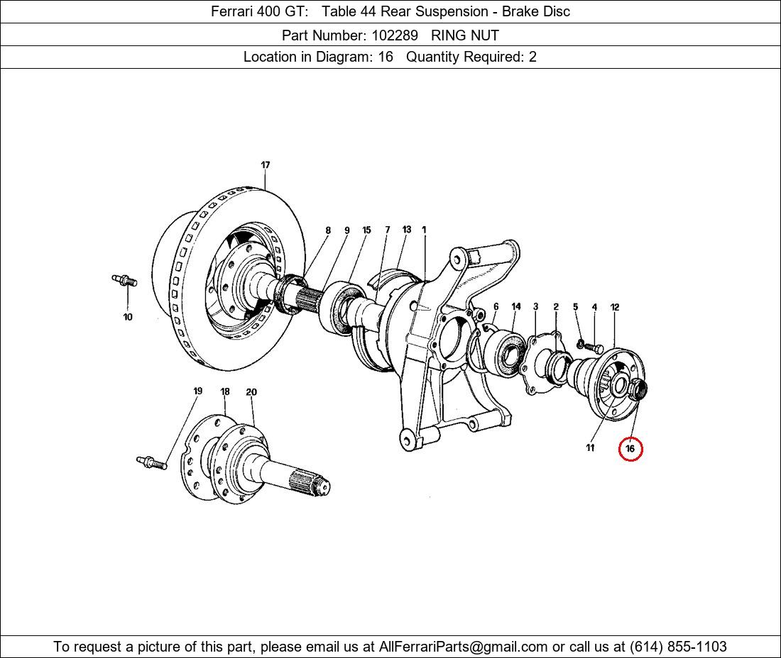 Ferrari Part 102289