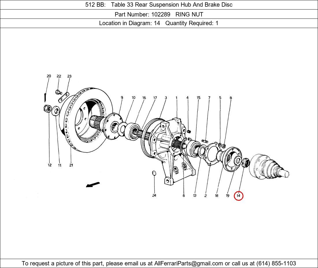 Ferrari Part 102289