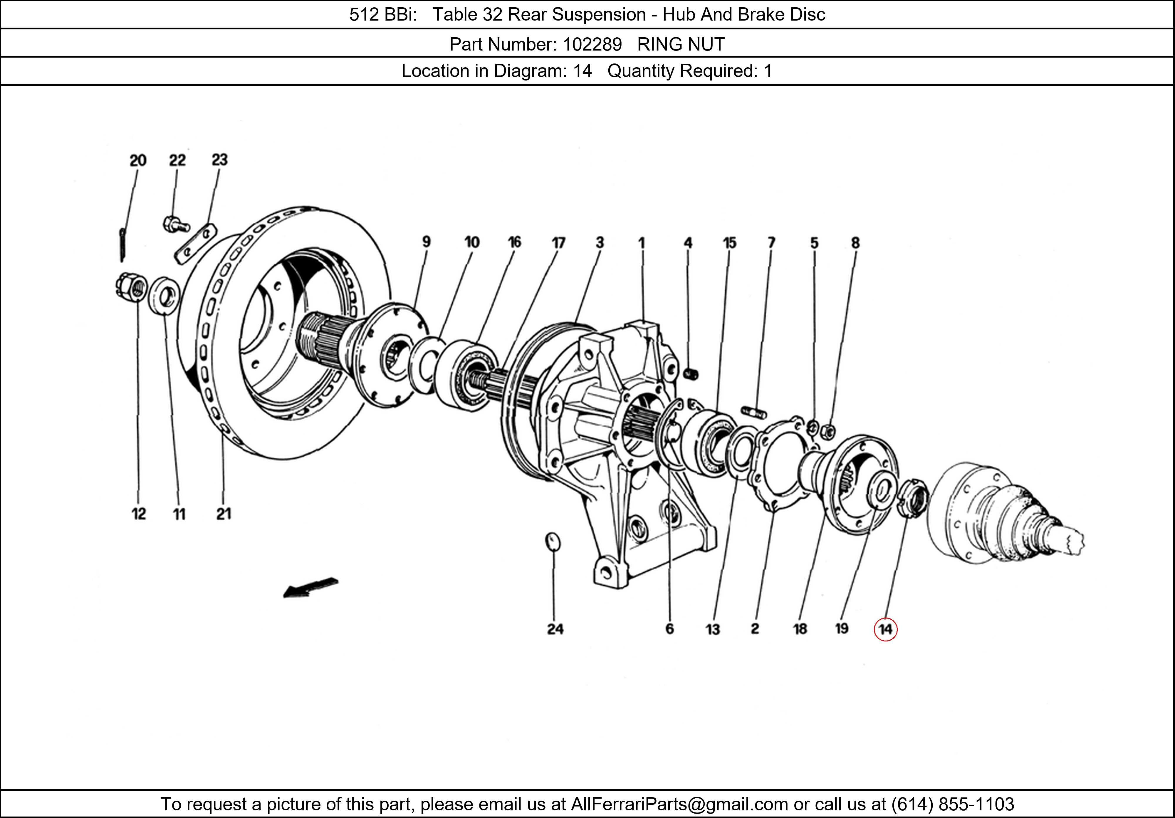 Ferrari Part 102289