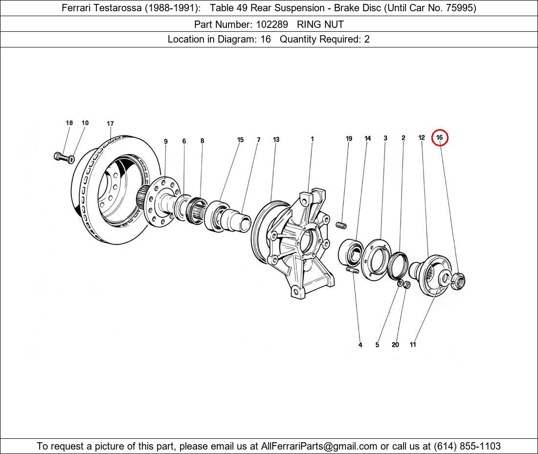 Ferrari Part 102289