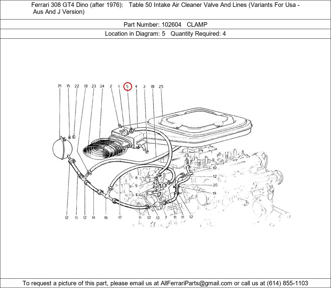 Ferrari Part 102604