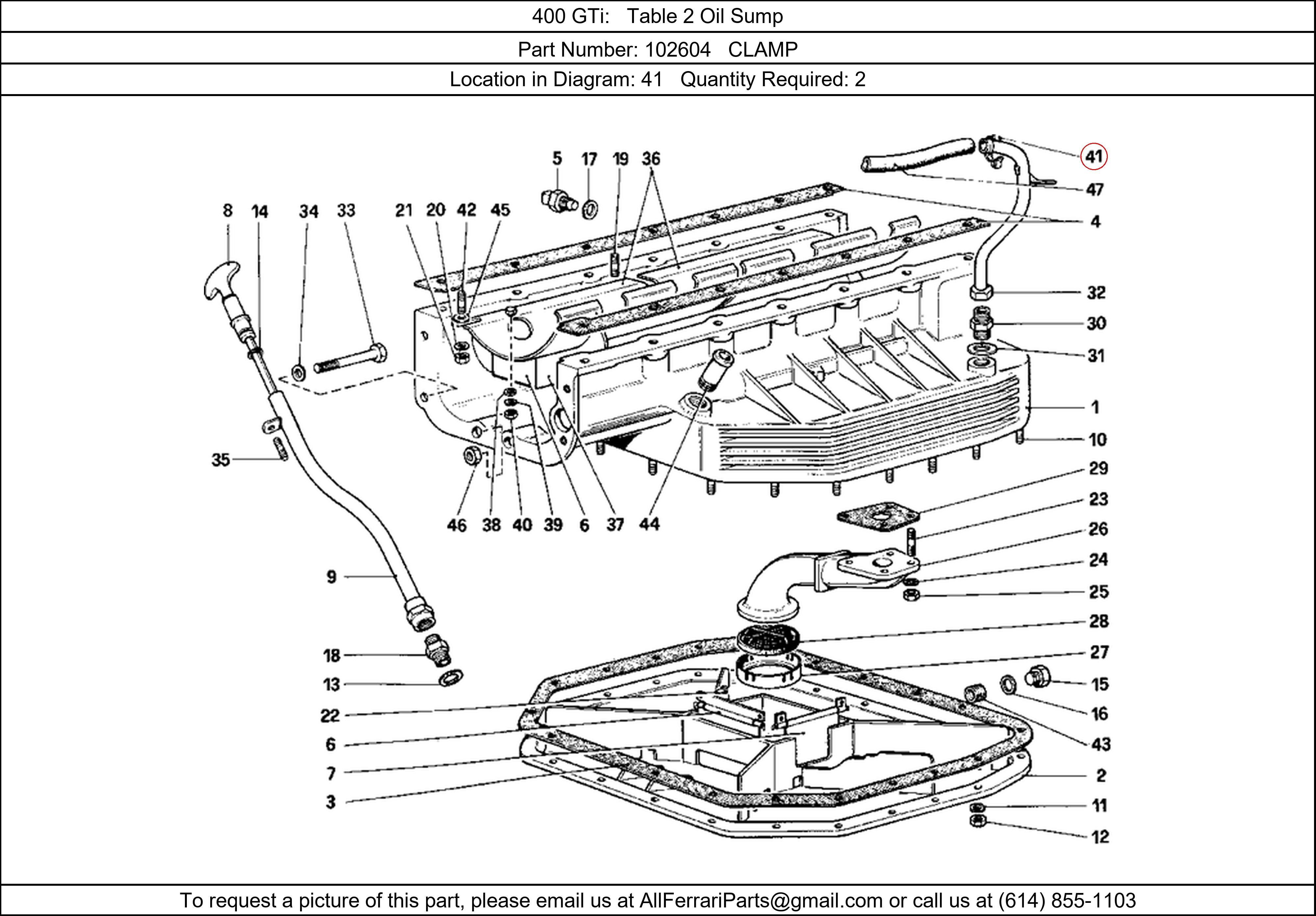 Ferrari Part 102604