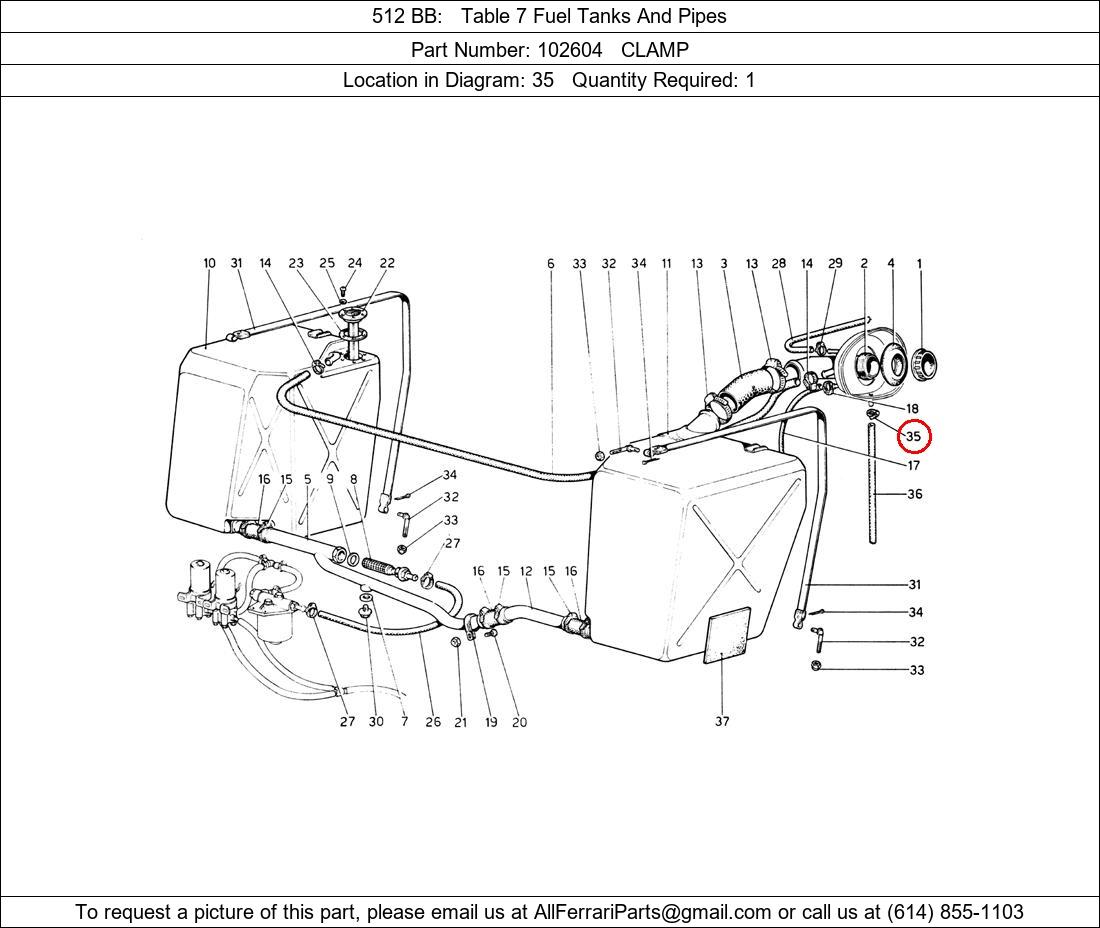 Ferrari Part 102604