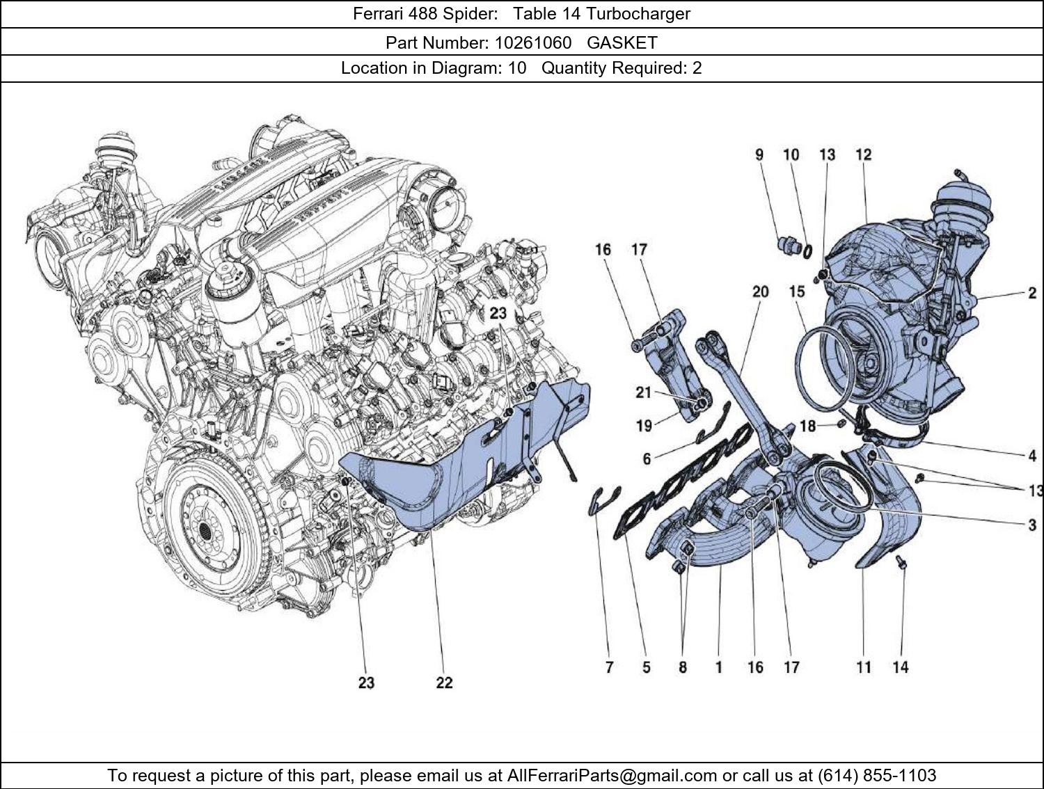 Ferrari Part 10261060