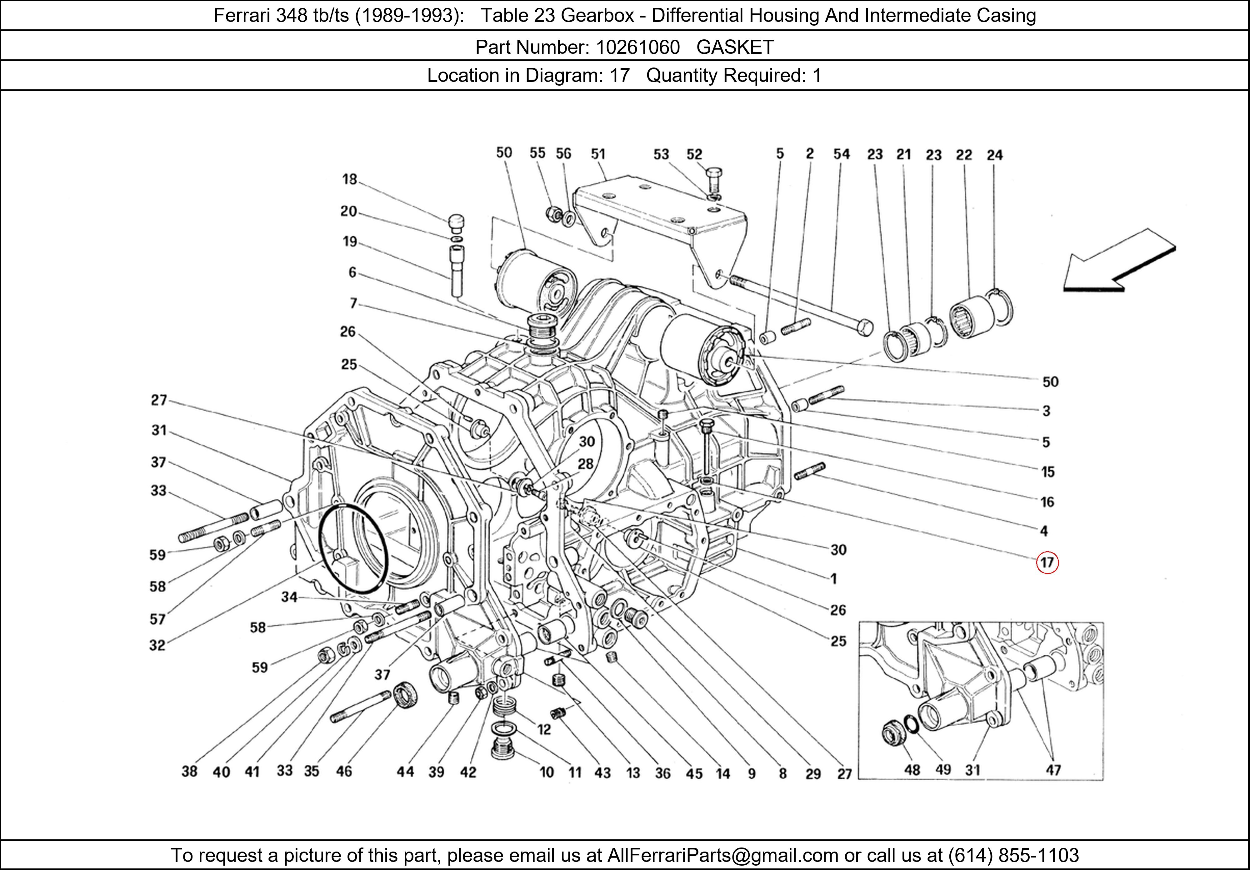 Ferrari Part 10261060