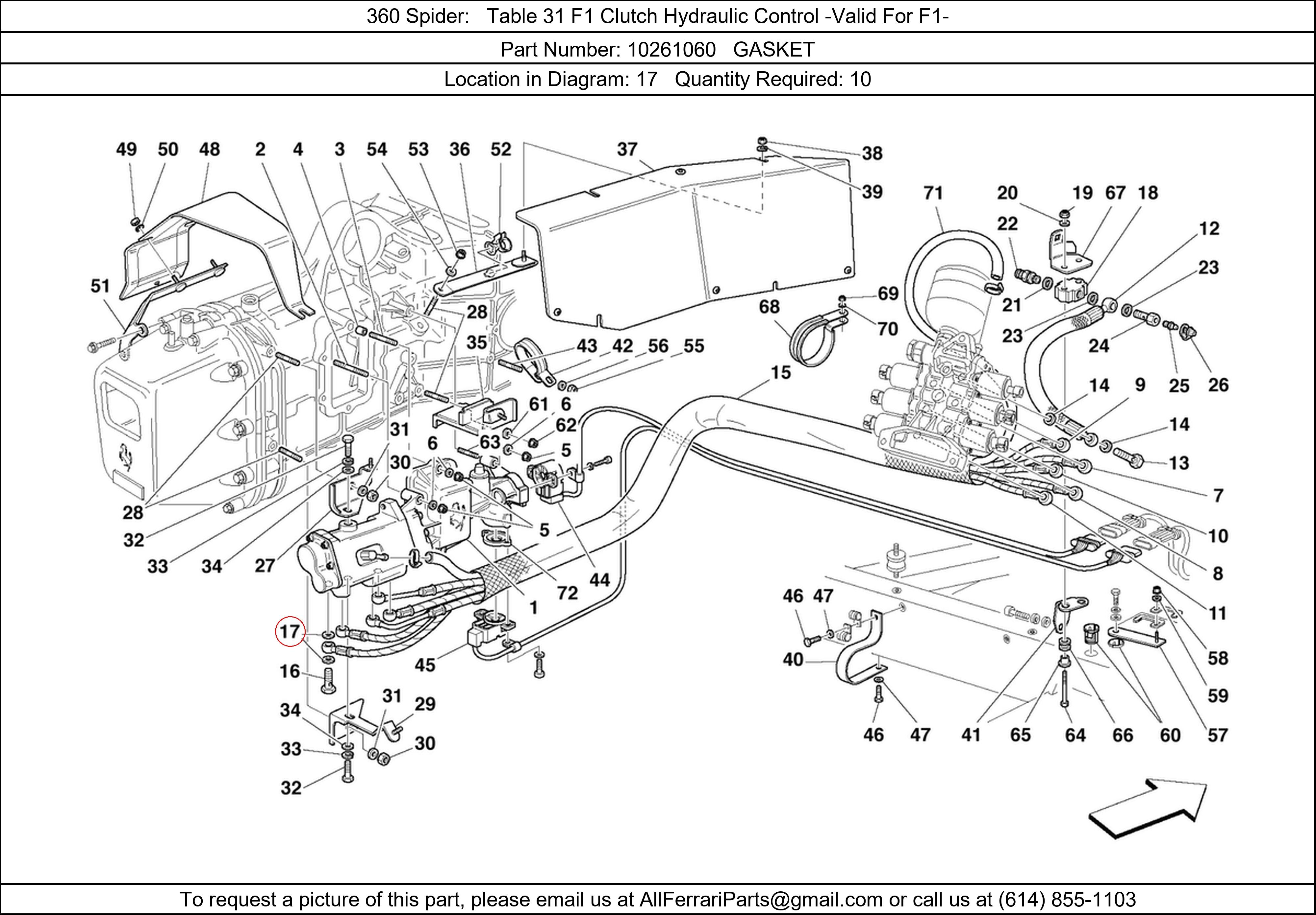 Ferrari Part 10261060