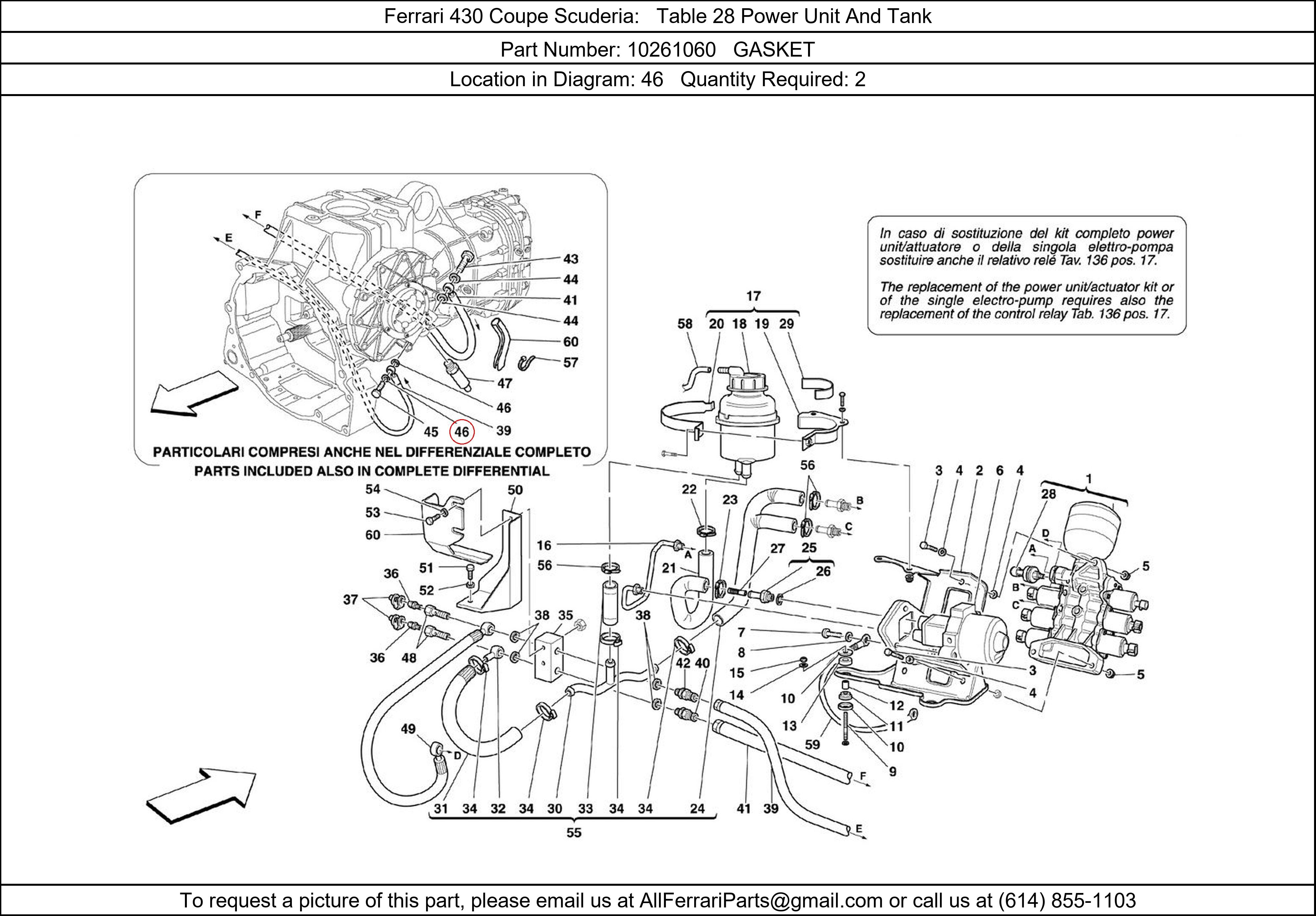 Ferrari Part 10261060