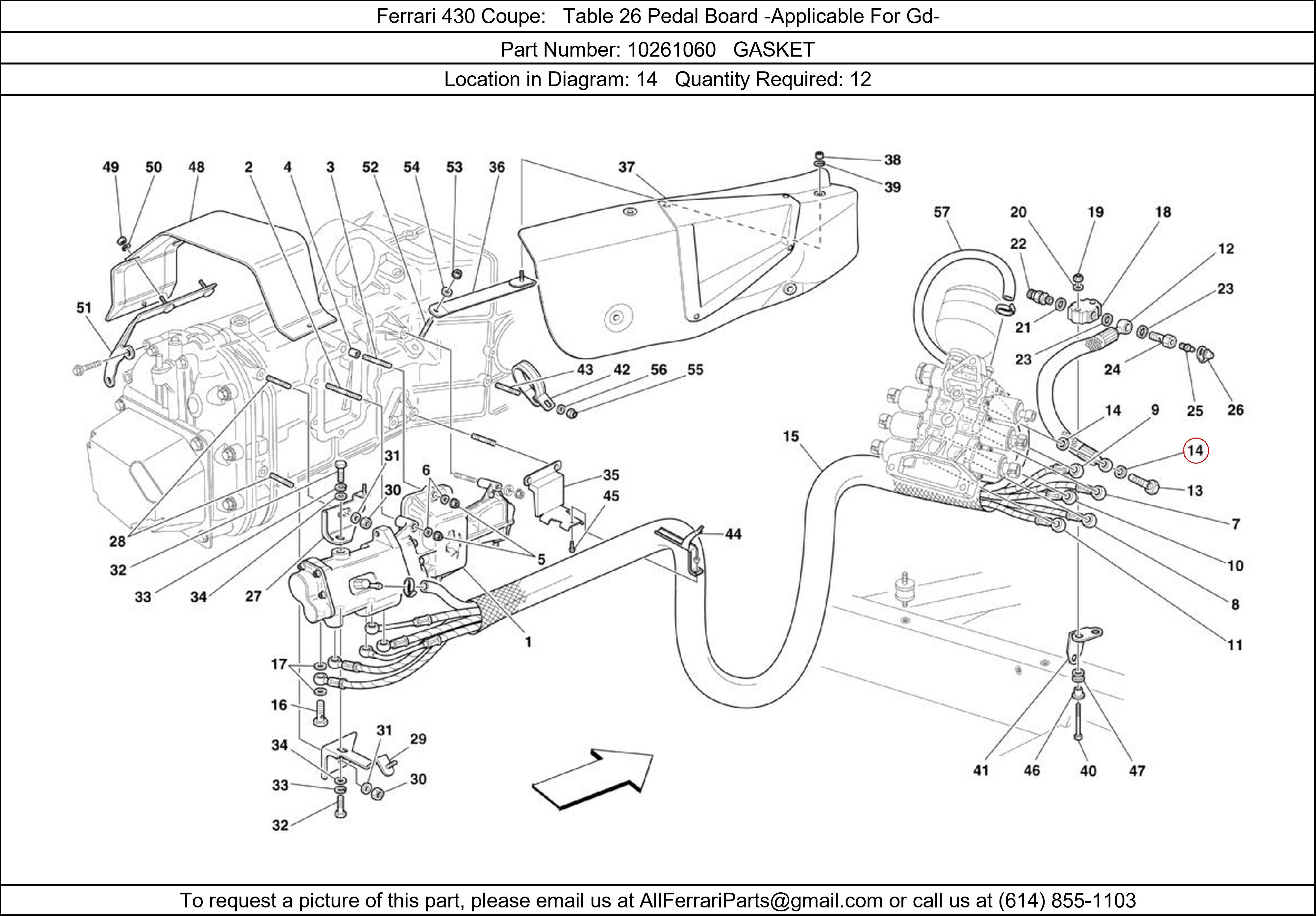 Ferrari Part 10261060