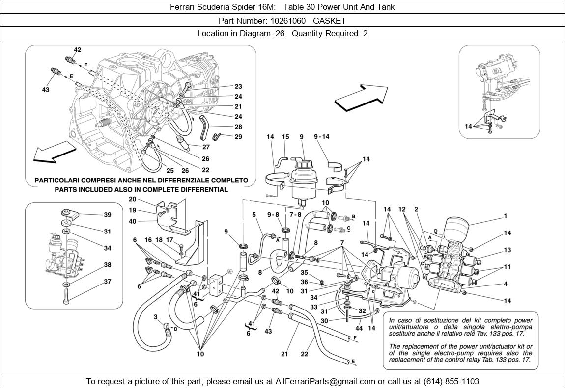 Ferrari Part 10261060