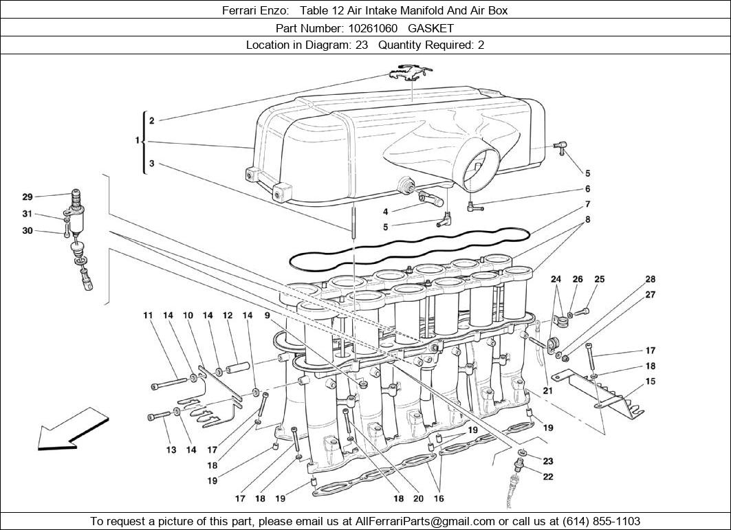 Ferrari Part 10261060