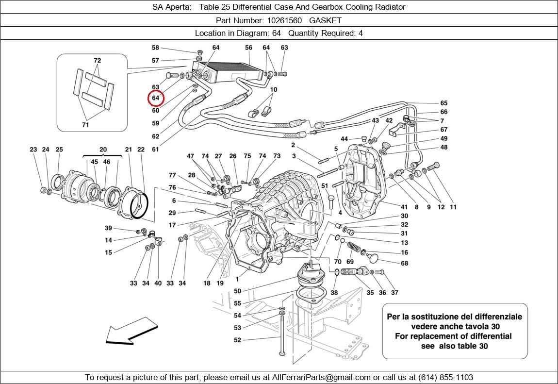 Ferrari Part 10261560