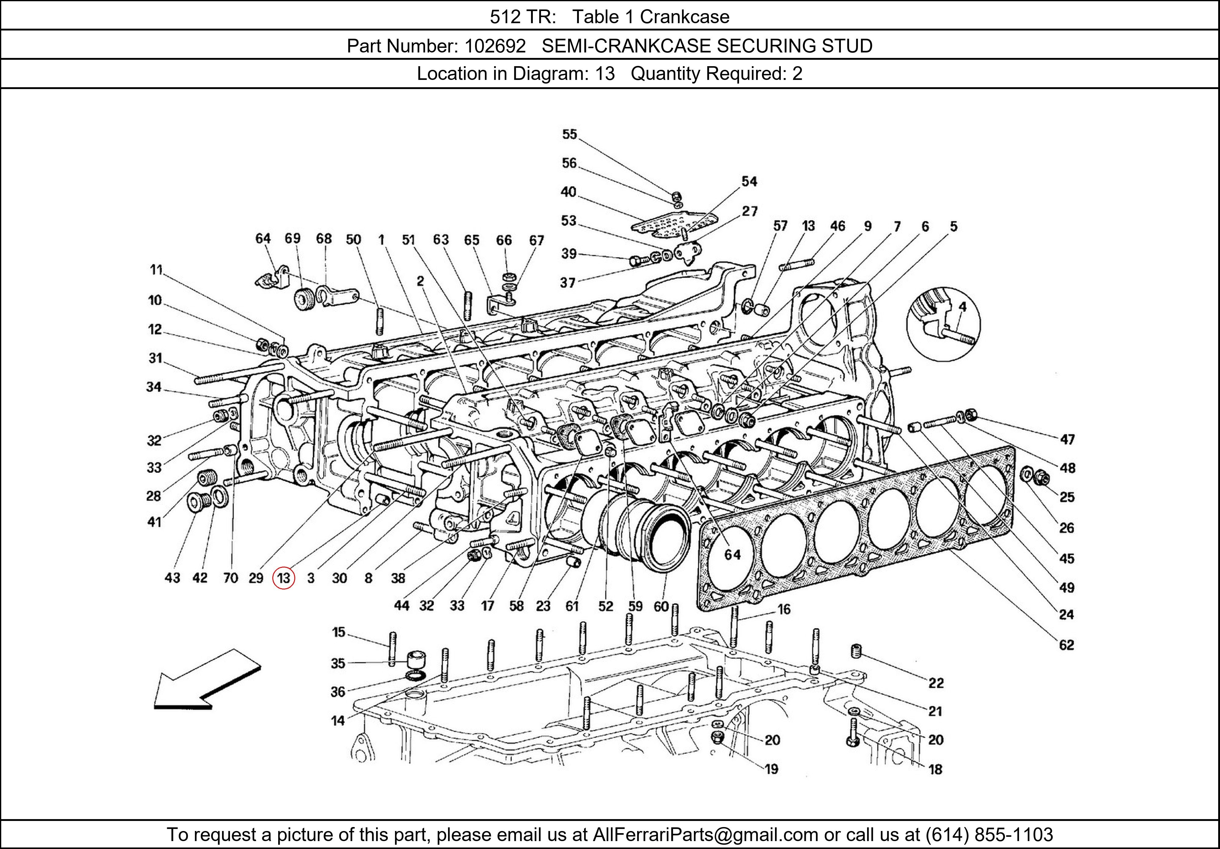 Ferrari Part 102692