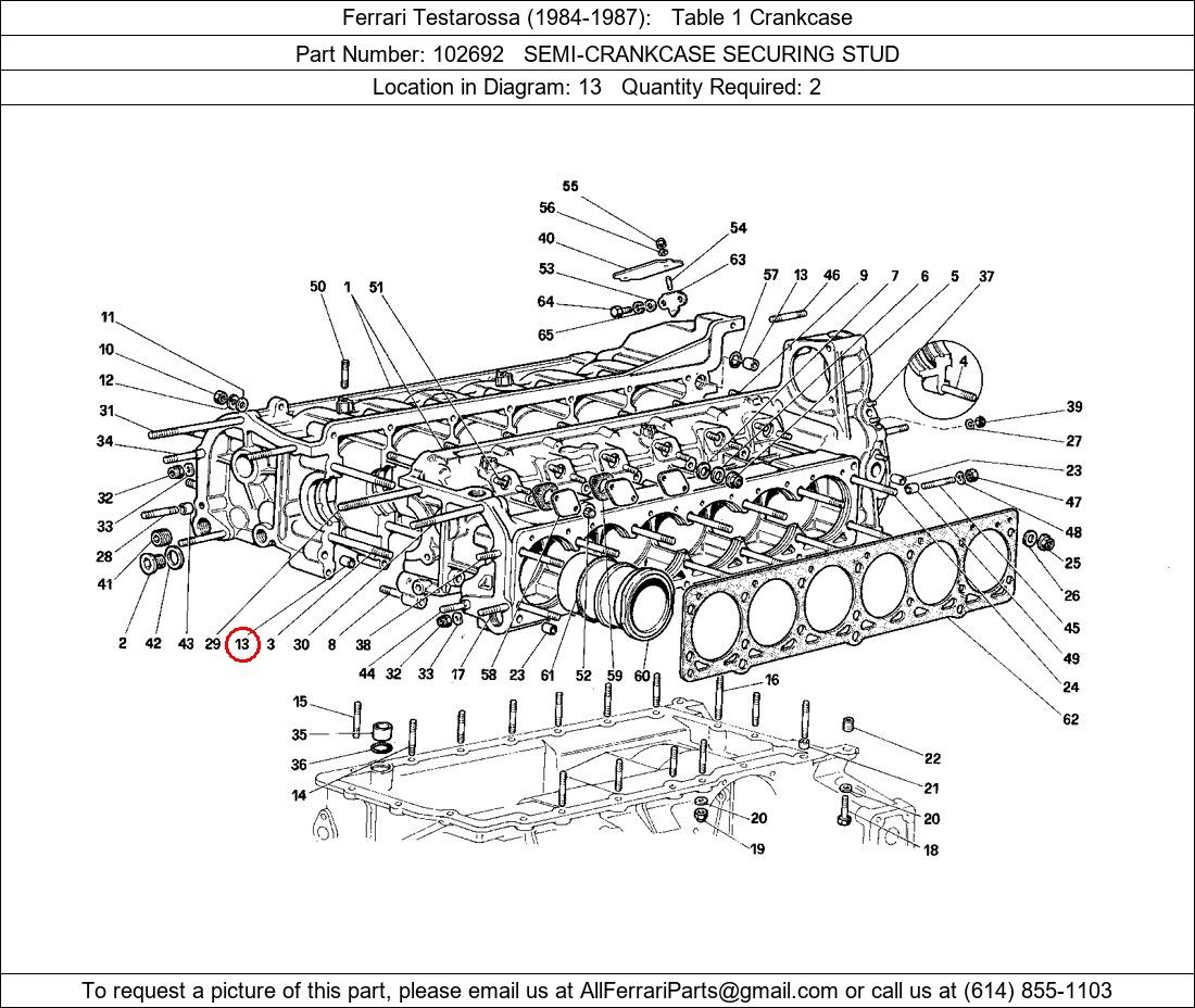 Ferrari Part 102692