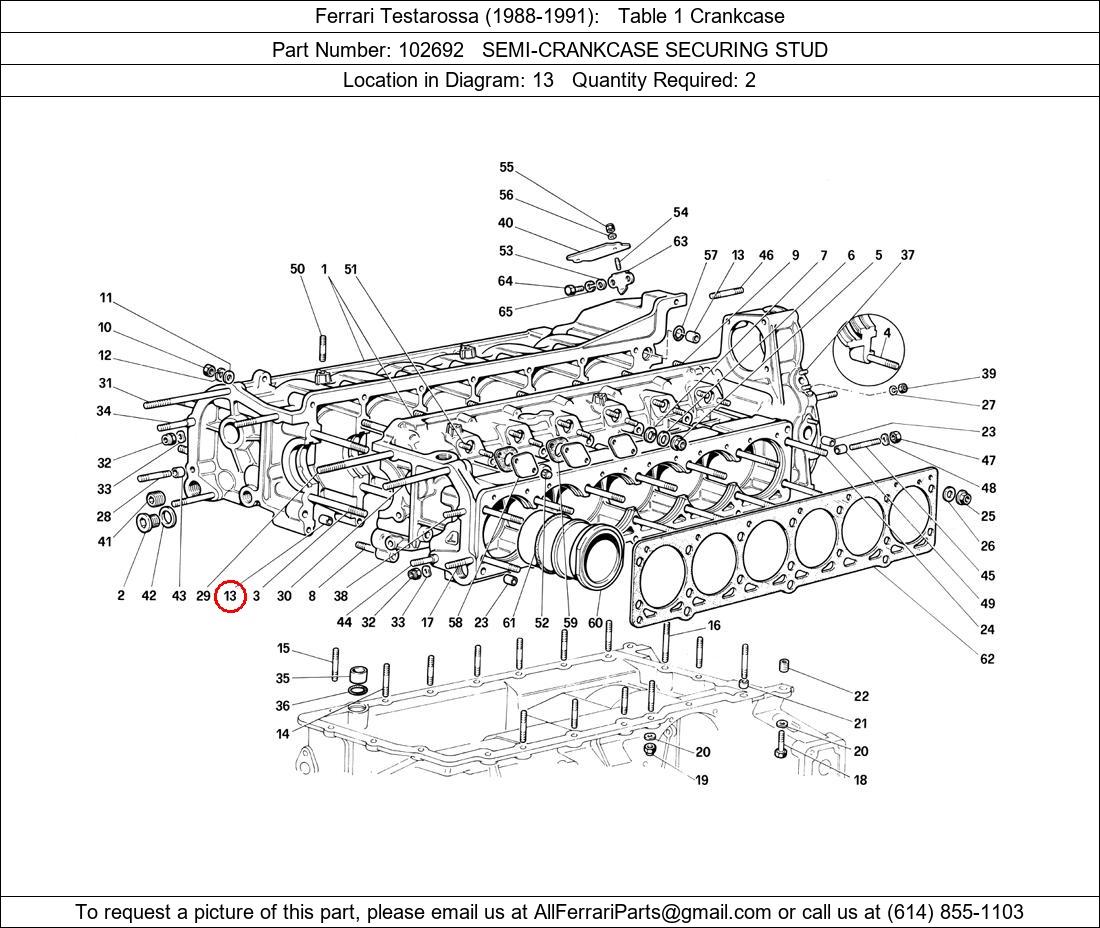 Ferrari Part 102692