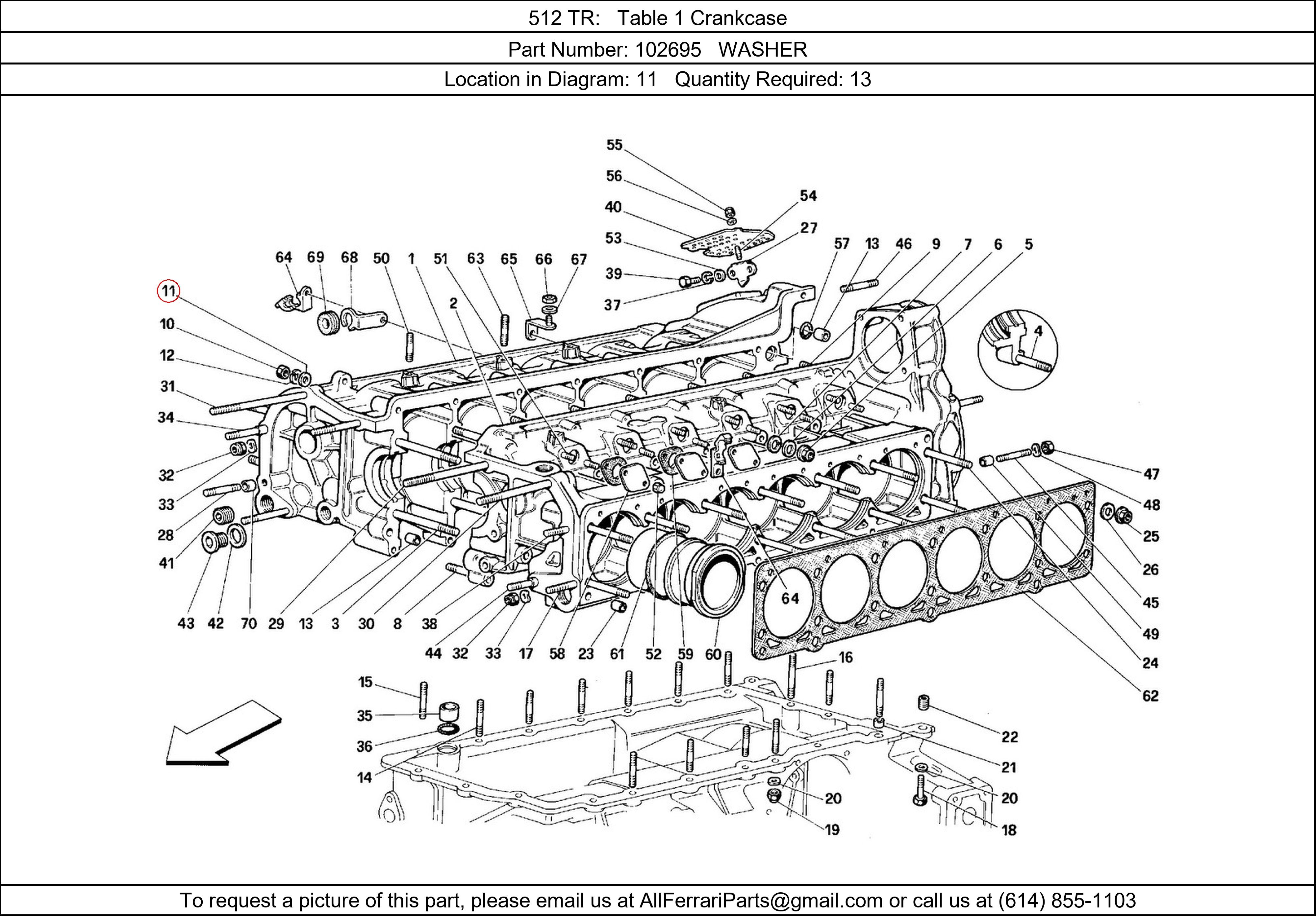Ferrari Part 102695