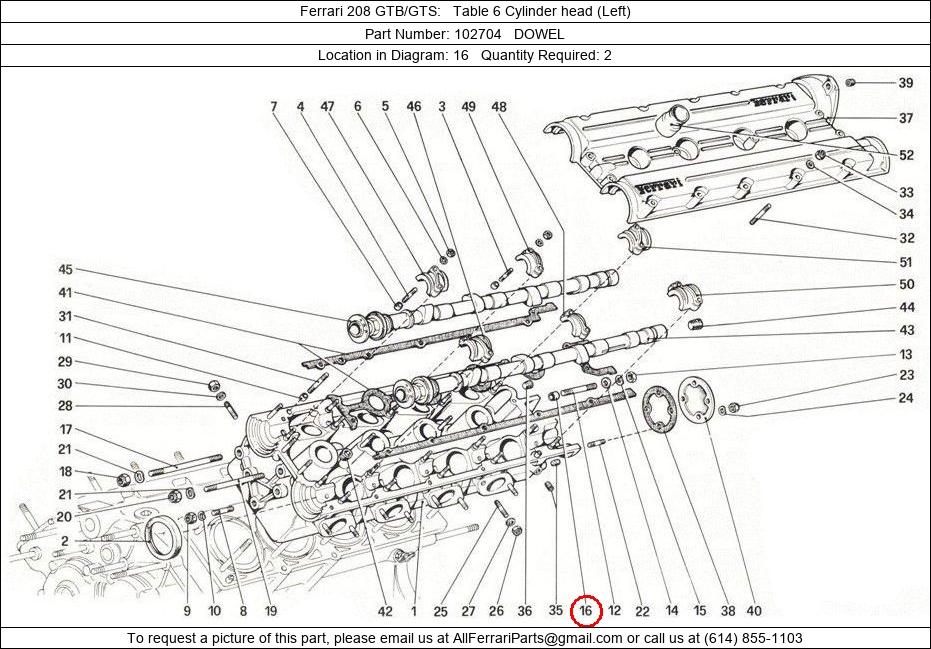 Ferrari Part 102704