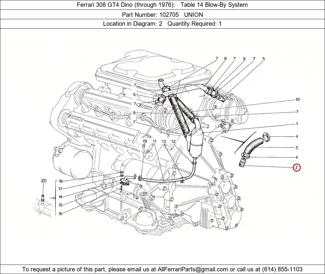 Ferrari Part 102705